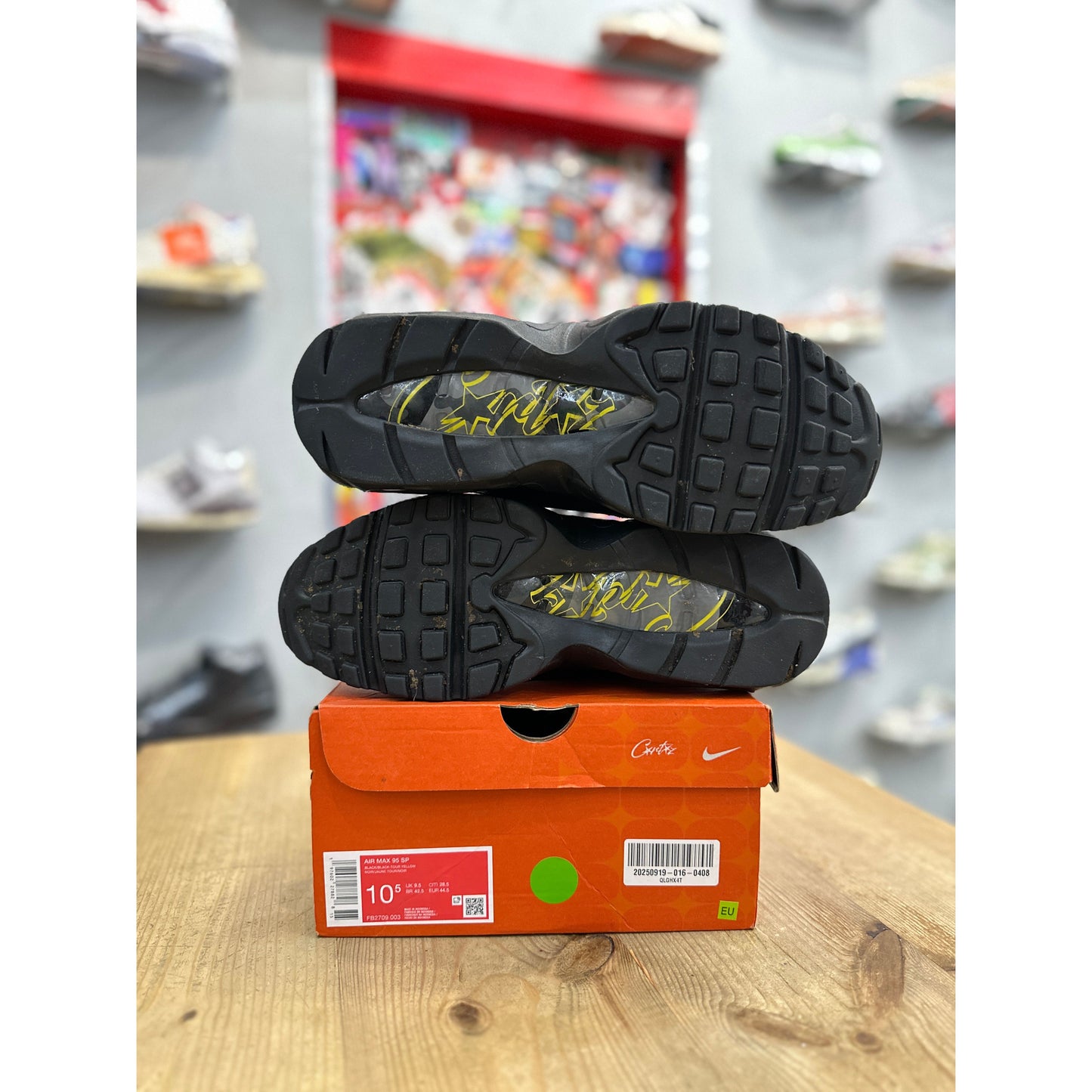 Nike Air Max 95 Corteiz Honey Black UK9.5