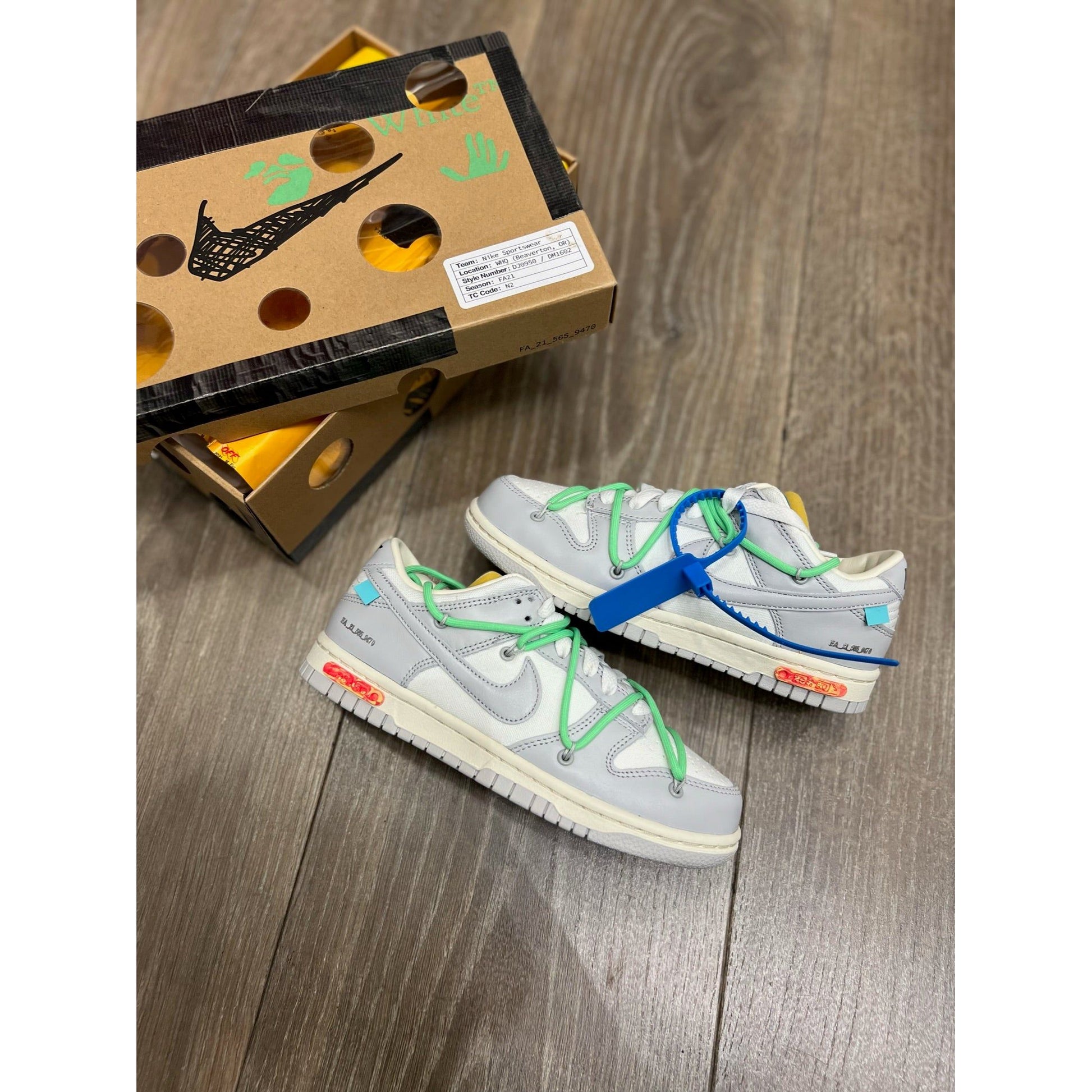 Nike Dunk Low Off-White Lot 26 by Nike in Shoes. Available at KershKicks for £950.00. A must-have for fans of Nike looking to elevate their style with this Shoes.