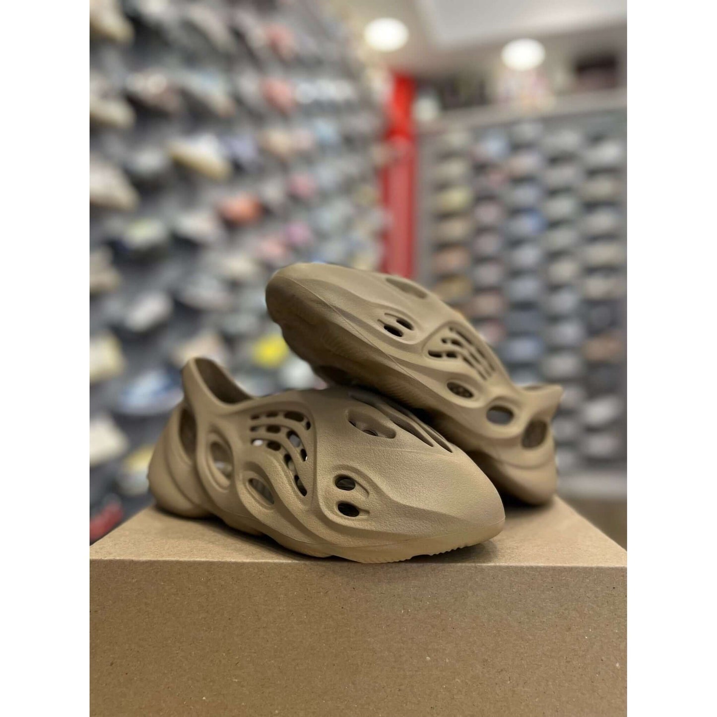 Adidas Yeezy Foam RNR Mist by Yeezy in Shoes. Available at KershKicks for £210.00. A must-have for fans of Yeezy looking to elevate their style with this Shoes.