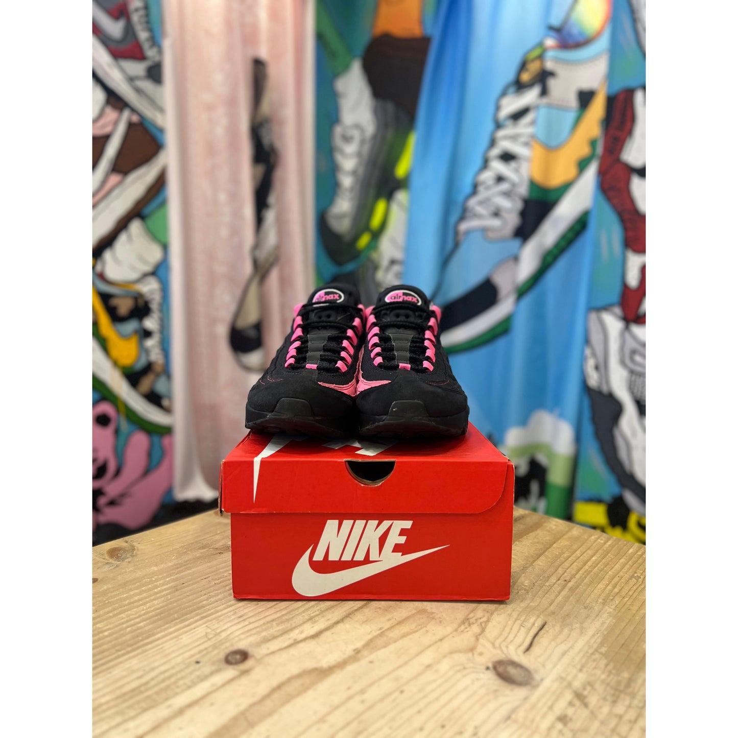 Air max 95 Black Pink UK9