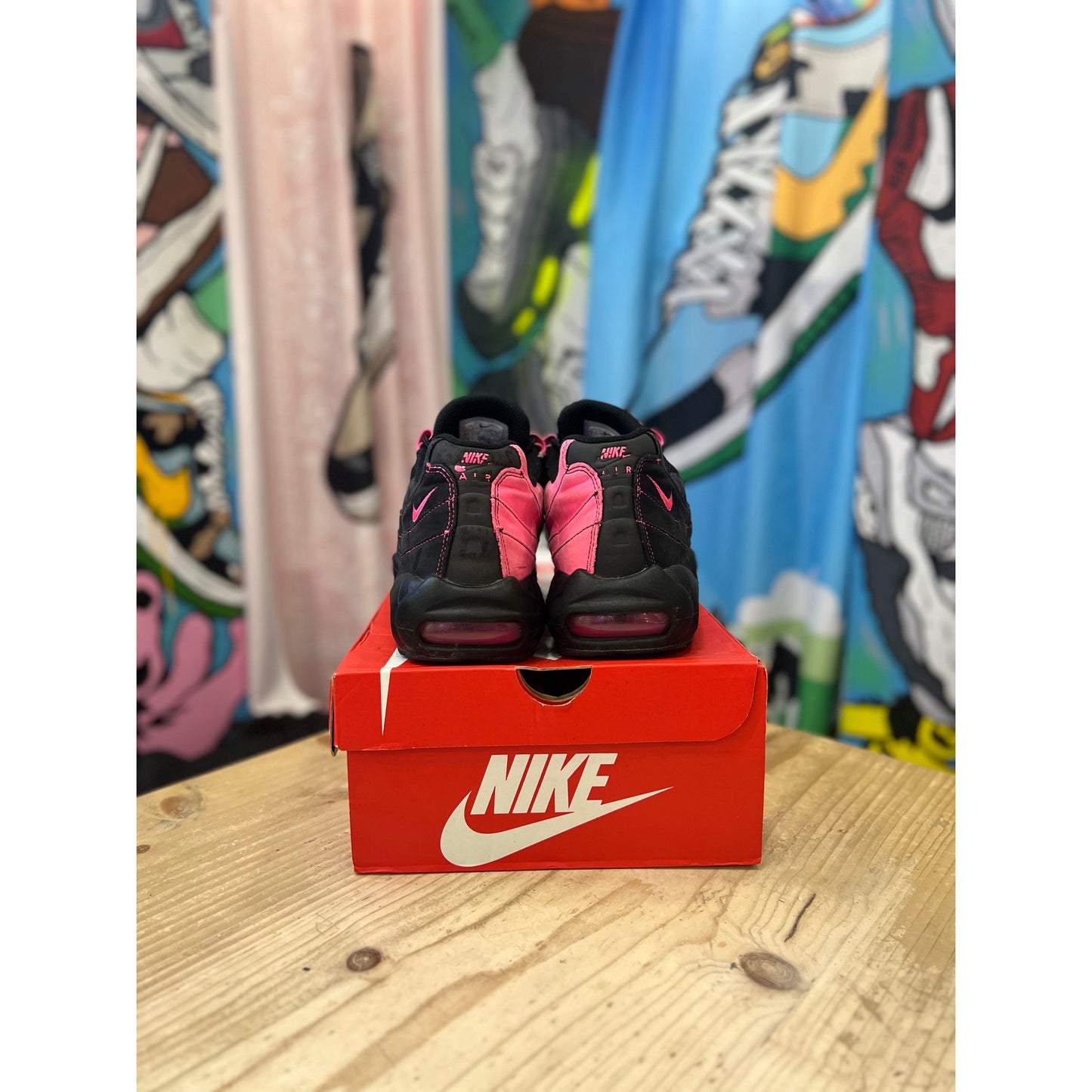 Air max 95 Black Pink UK9