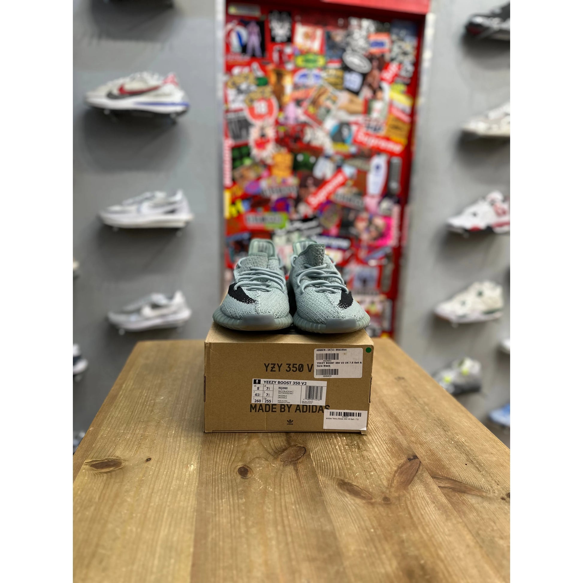 adidas Yeezy Boost 350 V2 Salt UK 7.5 Yeezy KershKicks