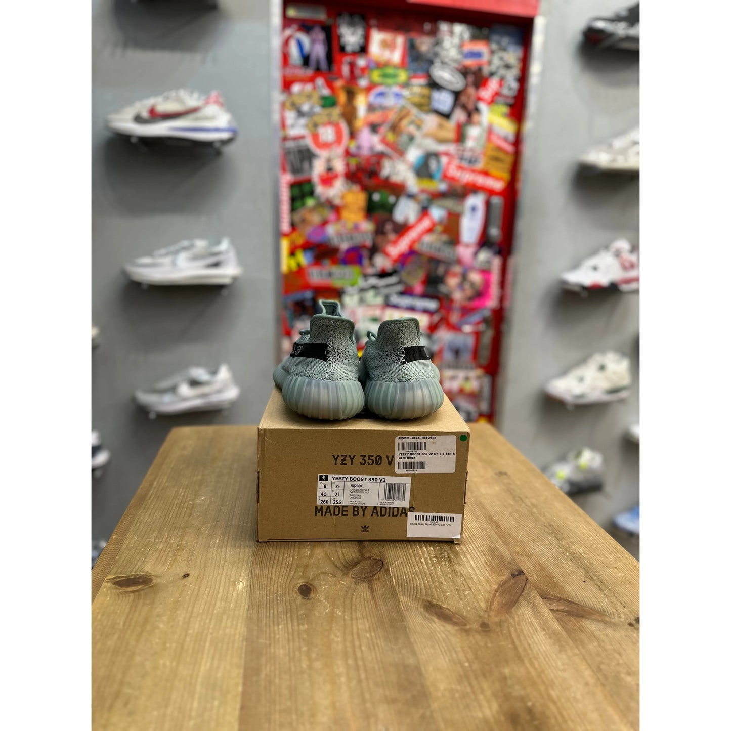adidas Yeezy Boost 350 V2 Salt UK 7.5