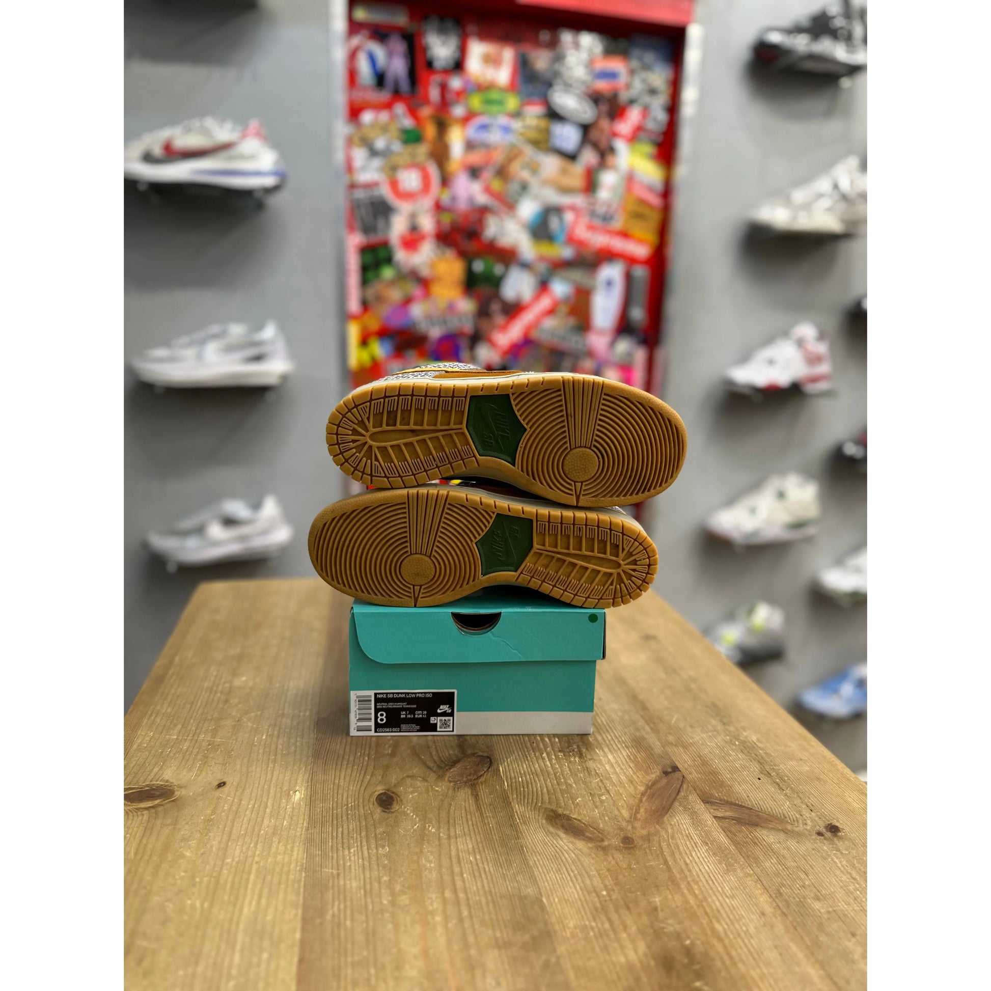 Nike SB Dunk Low Safari UK 7 Nike KershKicks