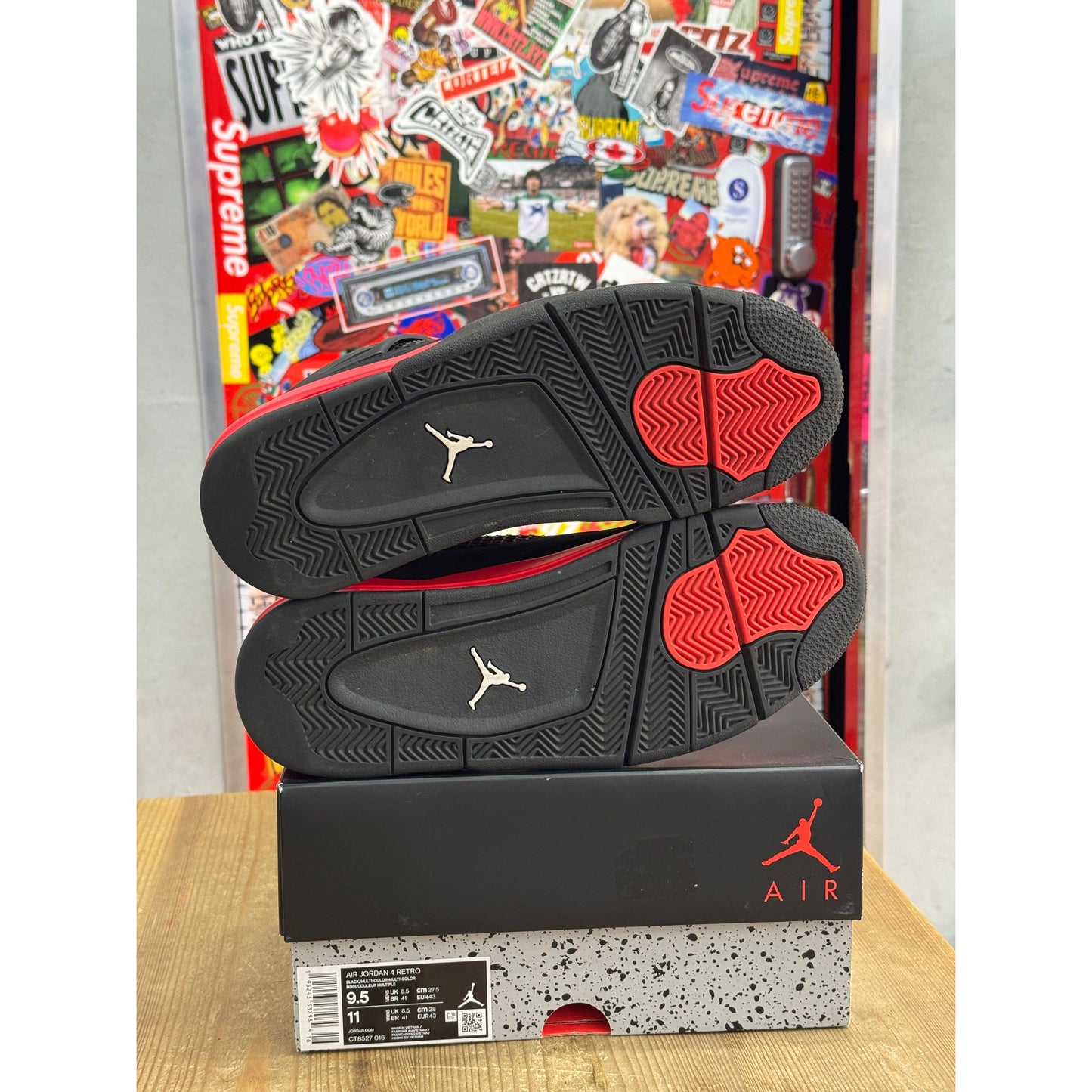Jordan 4 Retro Red Thunder UK 8.5