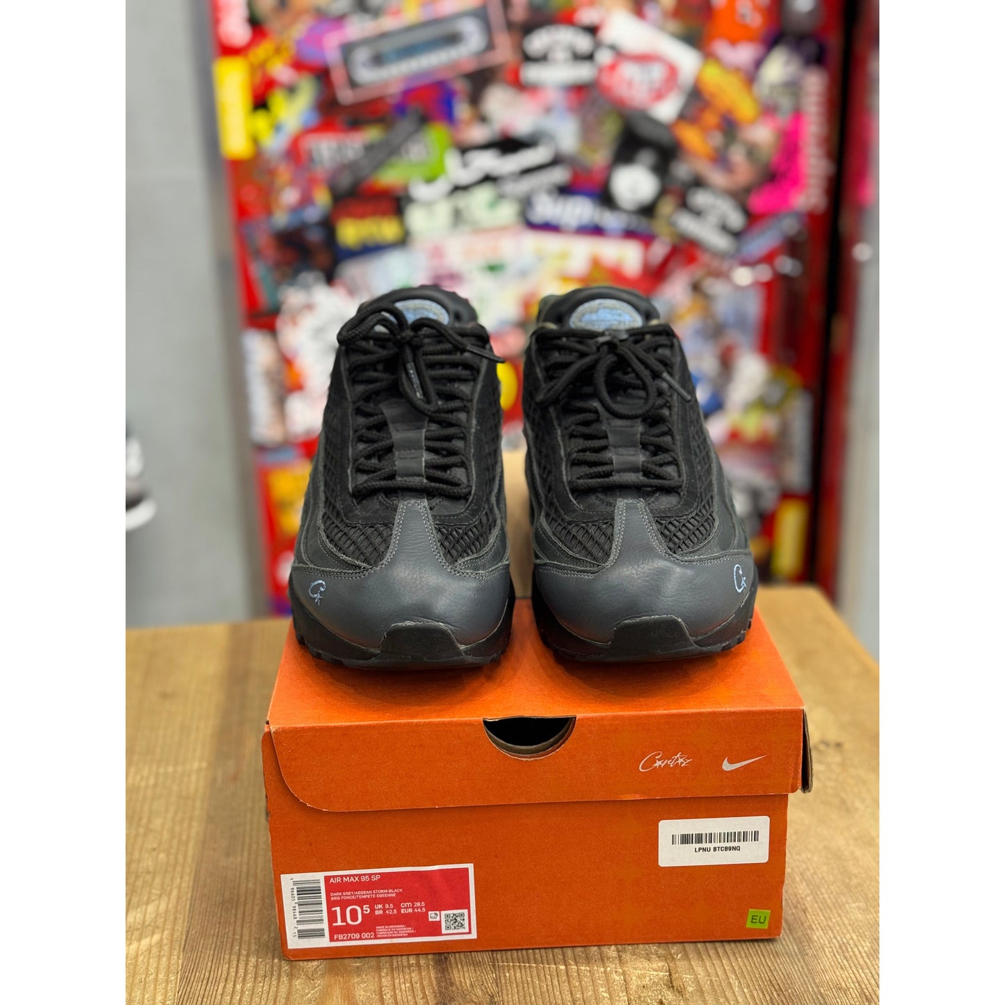 Nike Air Max 95 Corteiz Aegean Storm UK 9.5.