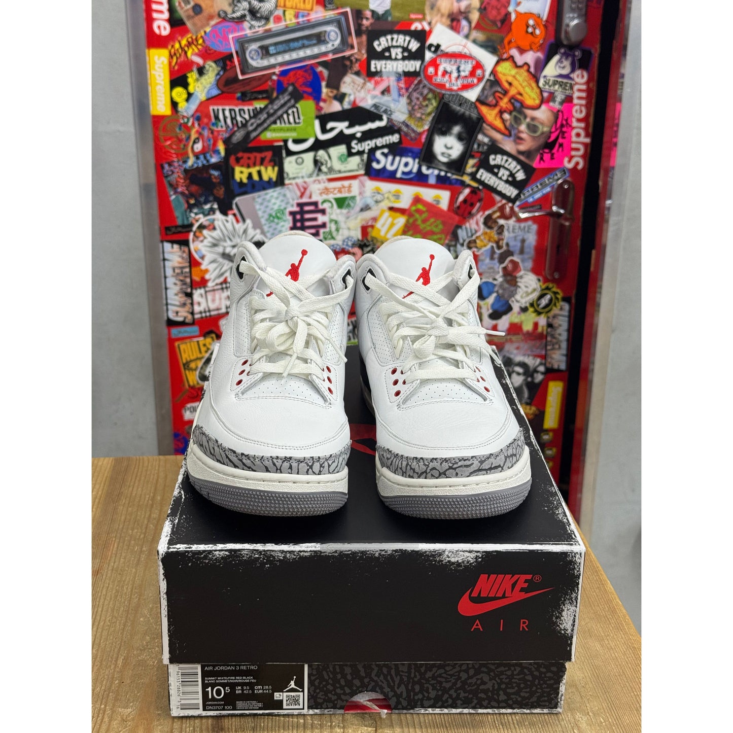 Jordan 3 Retro White Cement Reimagined UK 9.5