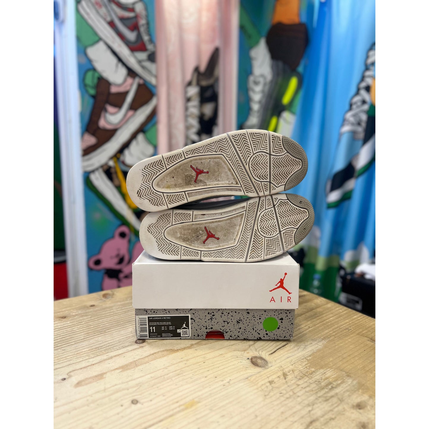Jordan 4 White Oreo UK 10 (2021)
