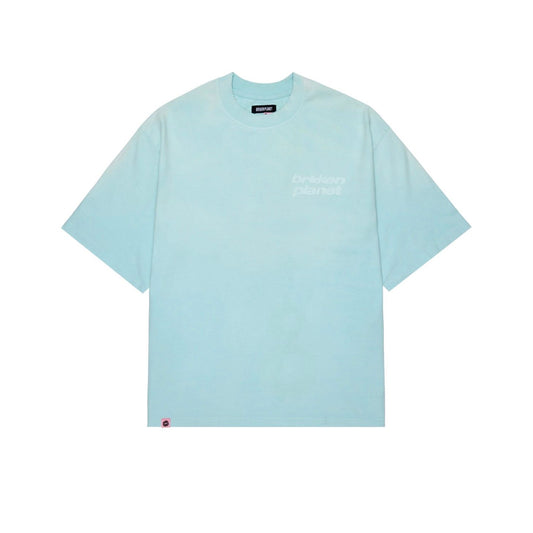 Broken Planet Star Logo T-Shirt Sky Blue