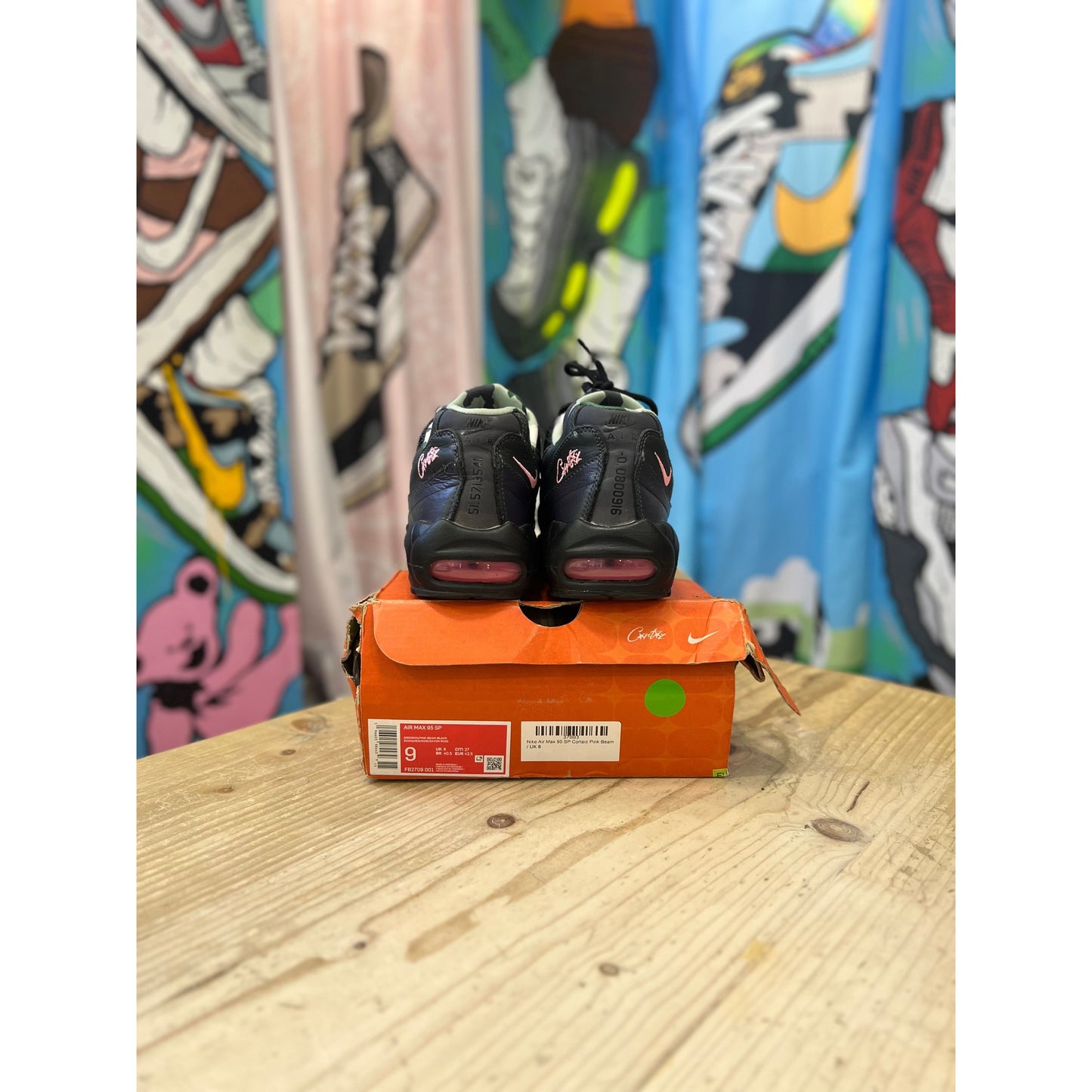 Air Max 95 Corteiz Pink Beam UK 8