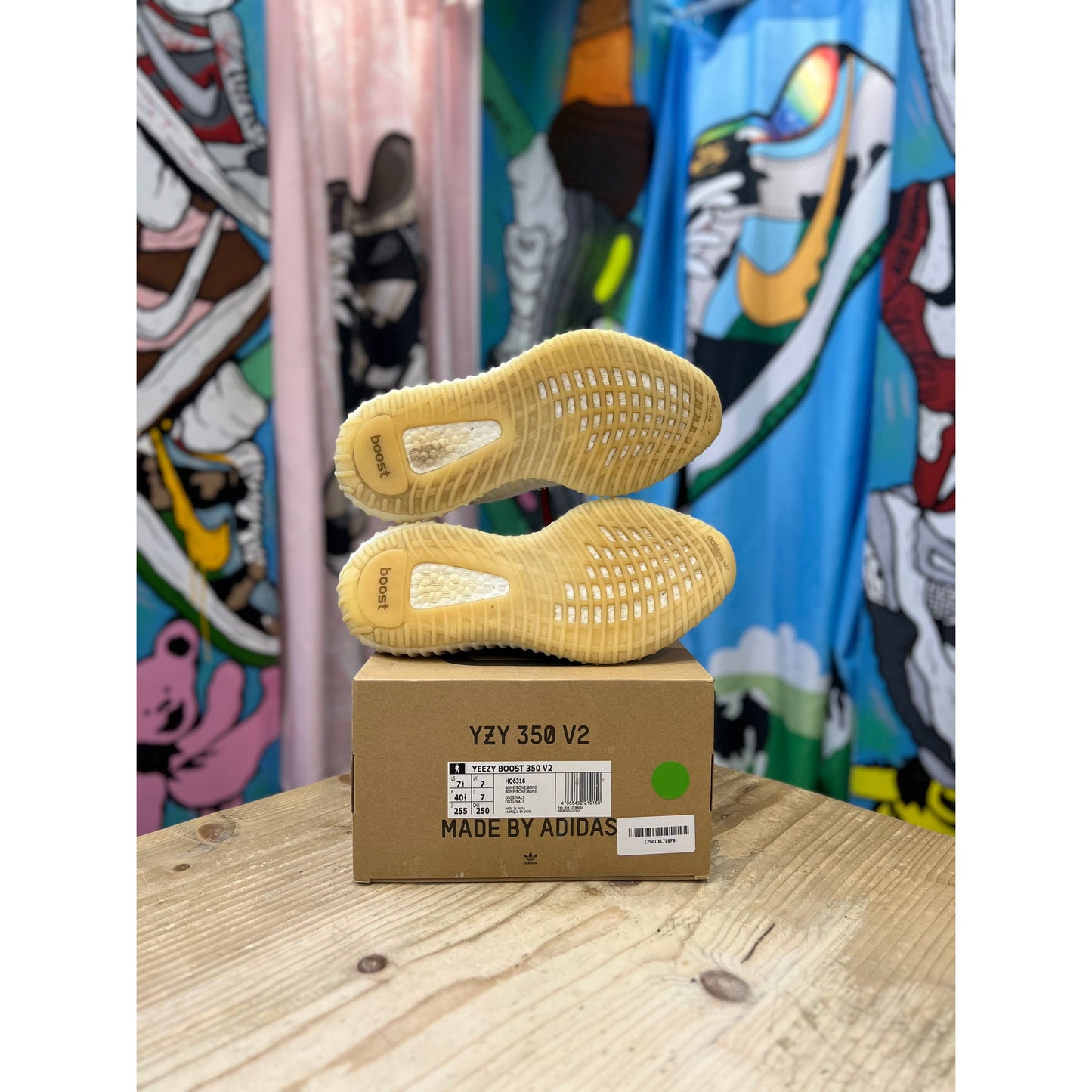 Yeezy Boost 350 Bone UK 7