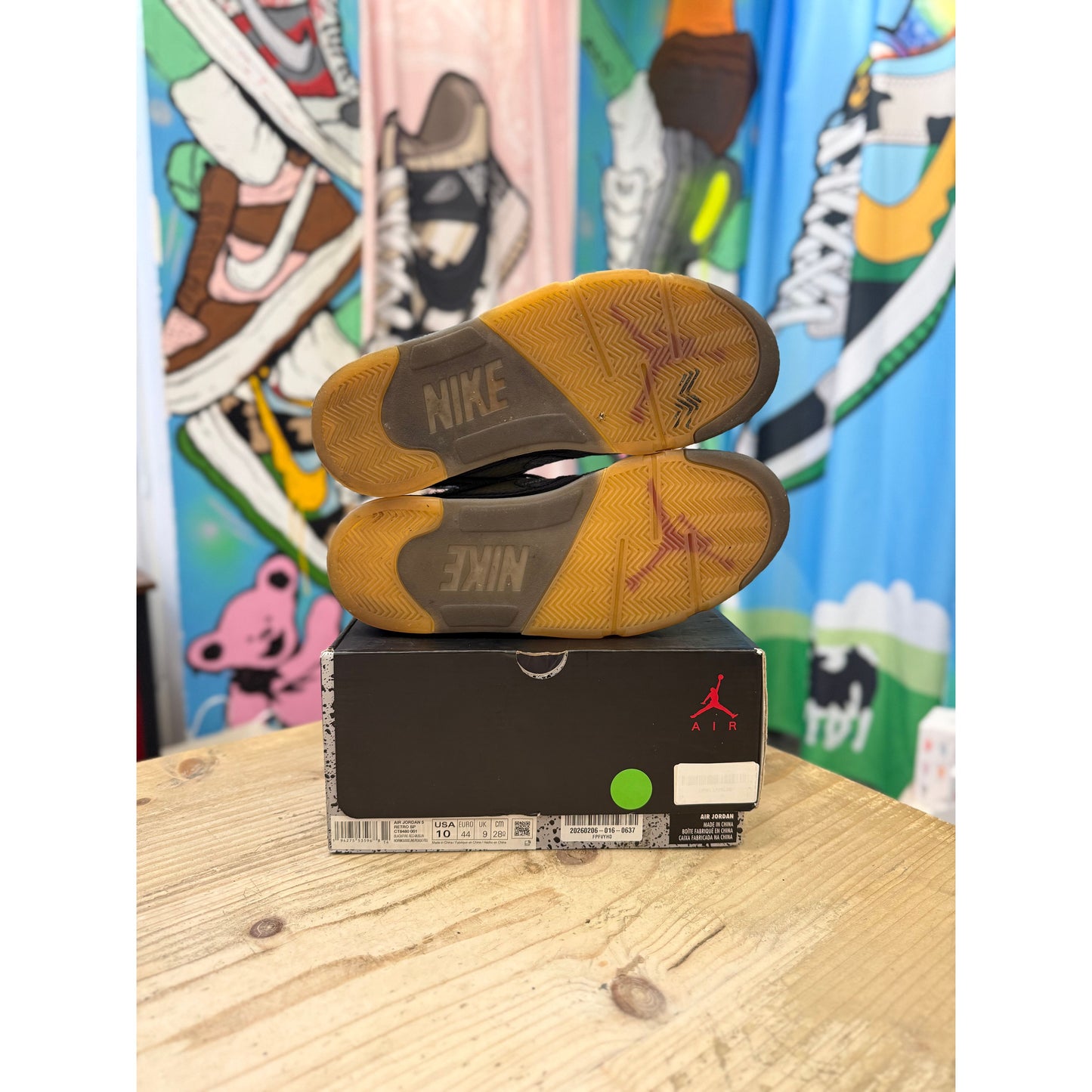 Jordan 5 Retro Off White Muslin UK 9