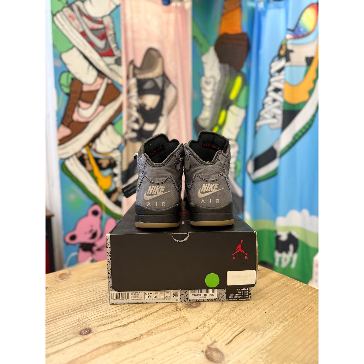 Jordan 5 Retro Off White Muslin UK 9