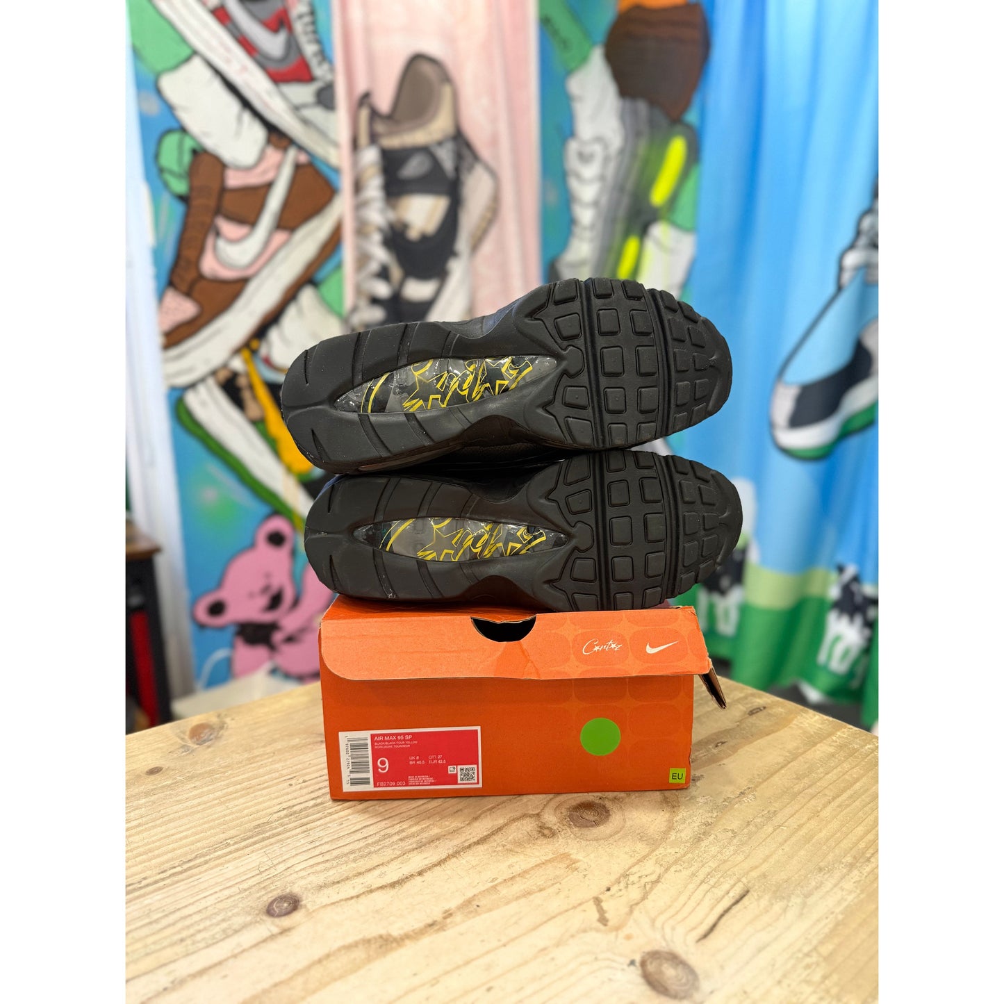 Air Max 95 Corteiz Honey Black UK 8