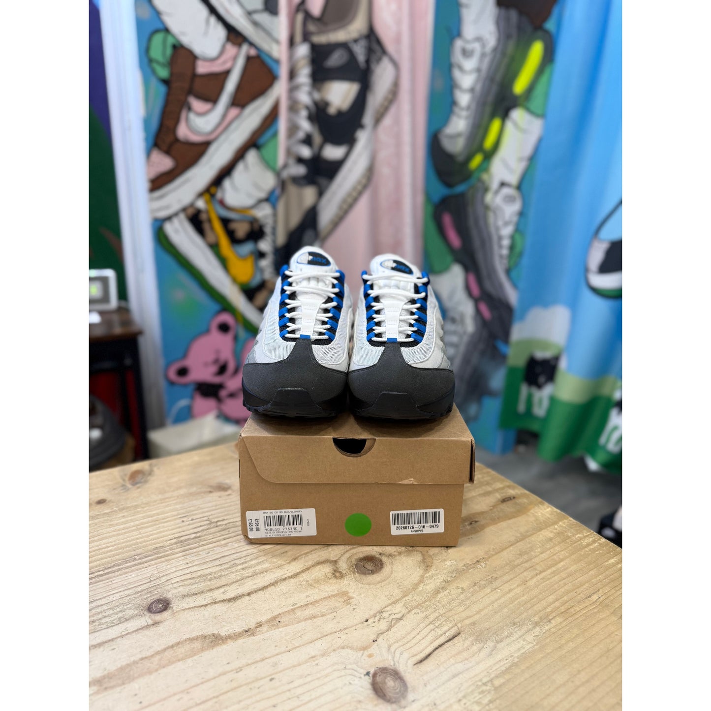 Nike Air Max 95 OG Big Bubble Blue Spark UK 9