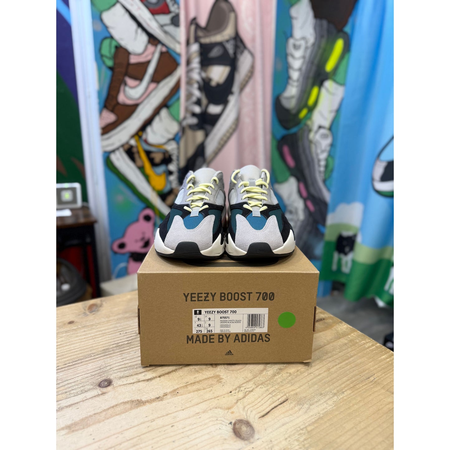 Adidas Yeezy Boost 700 Wave Runner UK 9