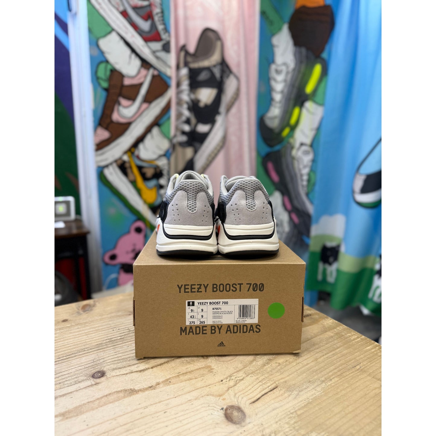 Adidas Yeezy Boost 700 Wave Runner UK 9