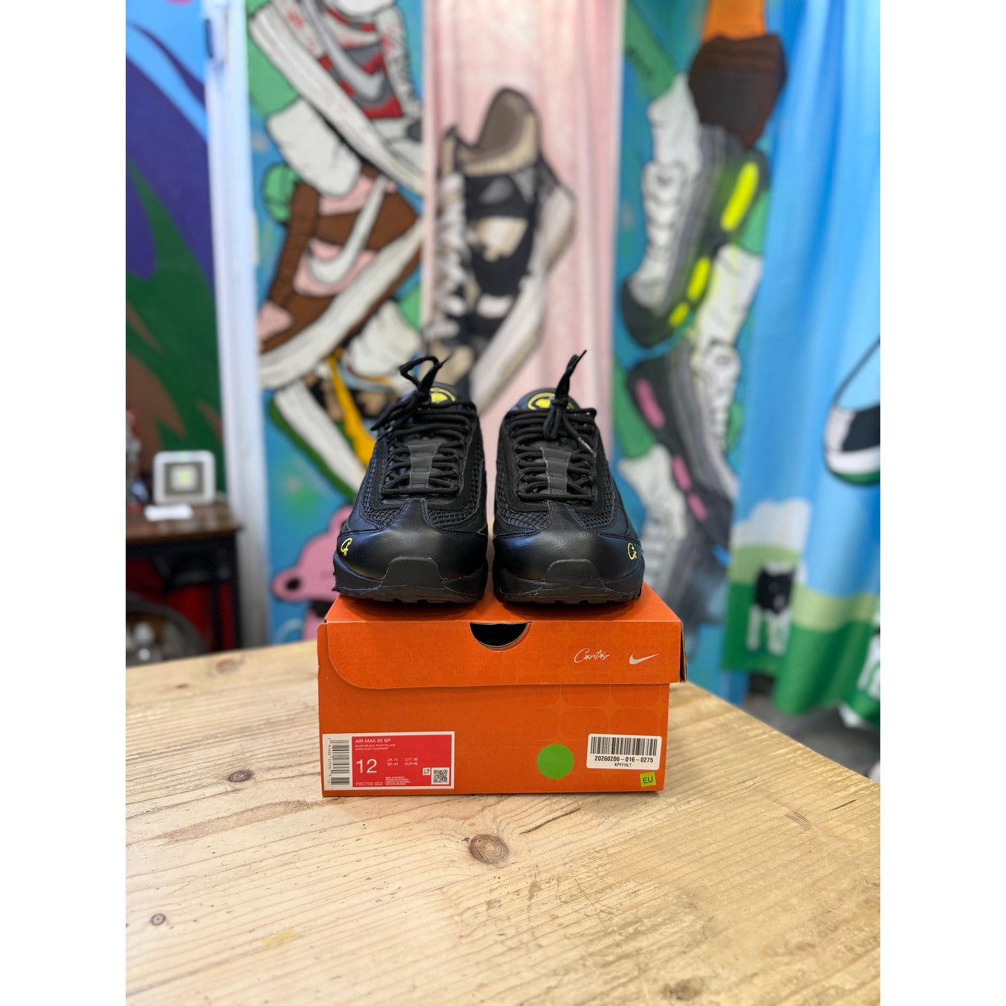 Nike Air Max 95 Corteiz Honey Black UK 11