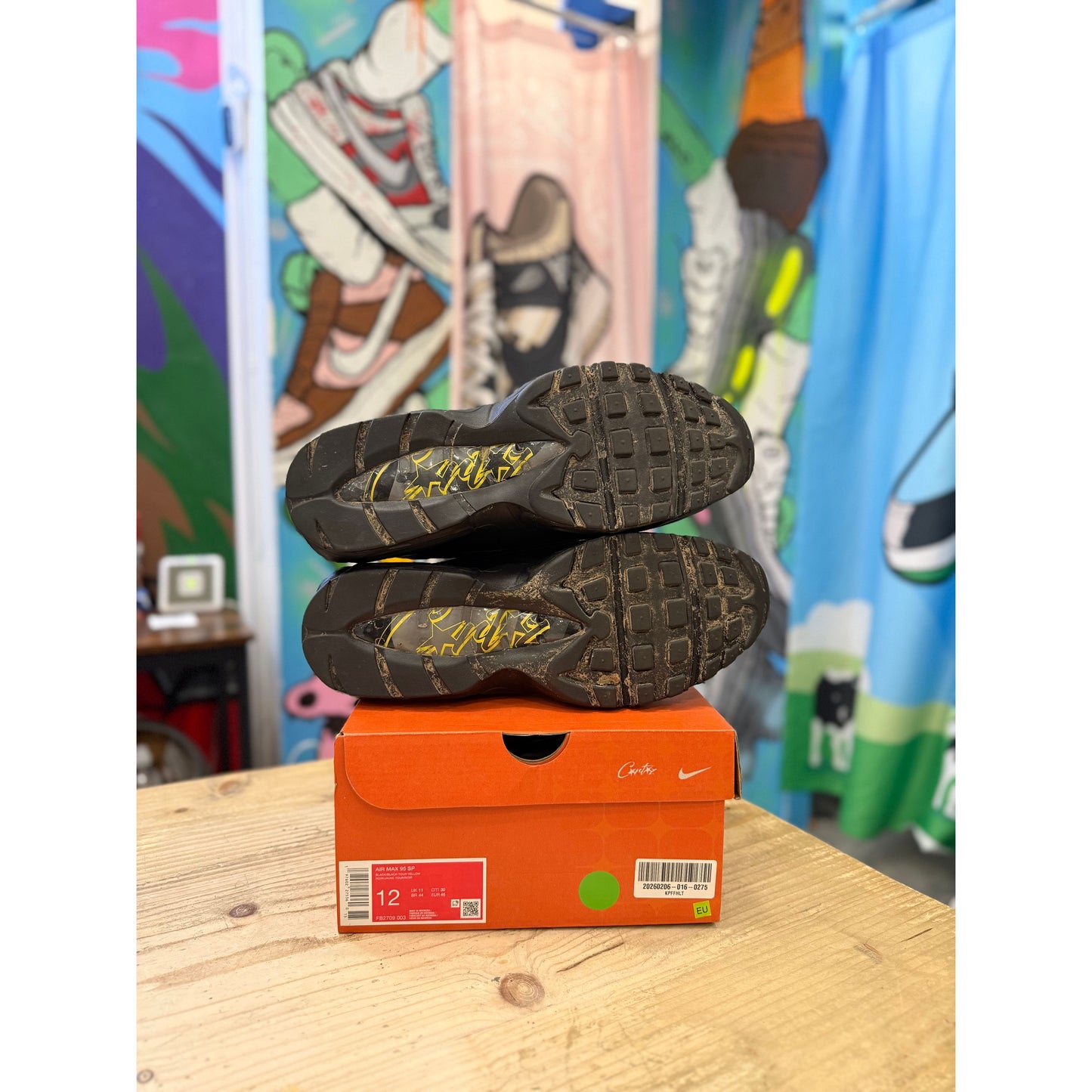 Nike Air Max 95 Corteiz Honey Black UK 11