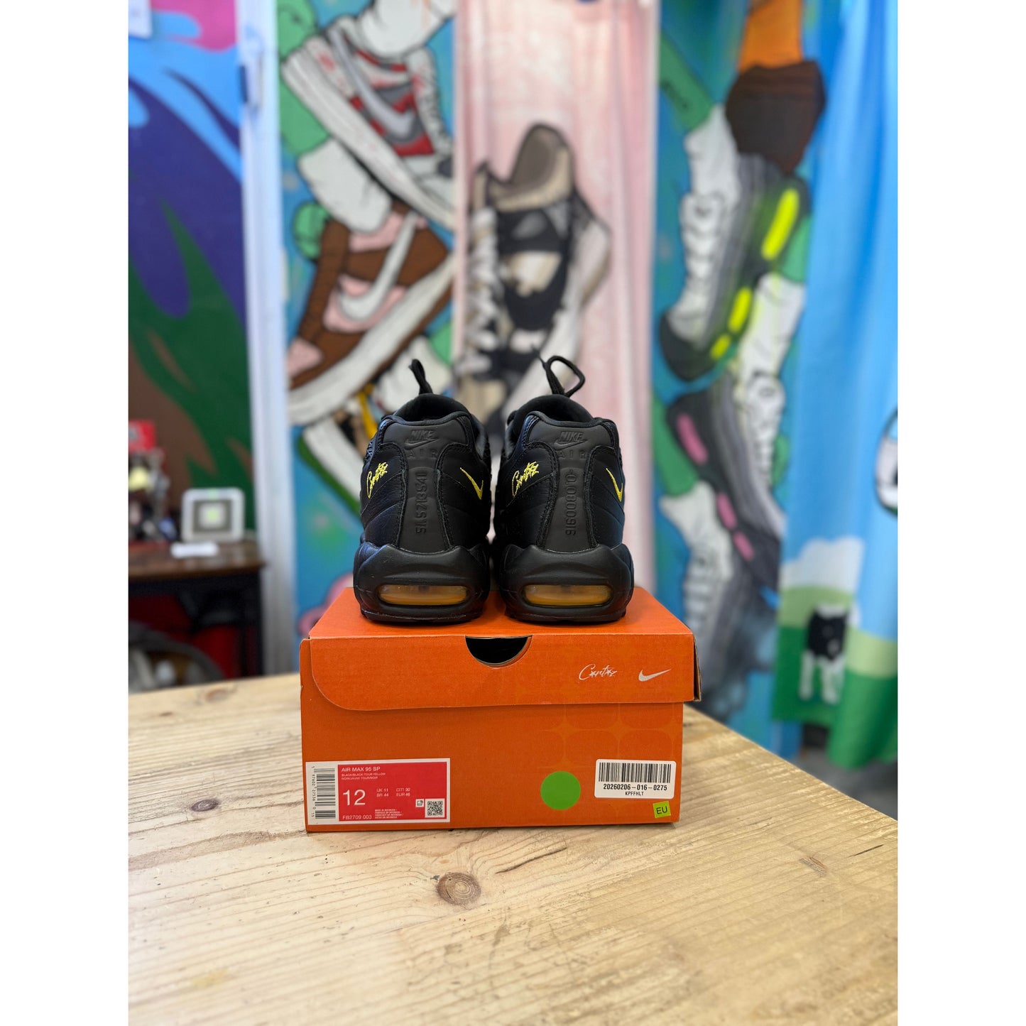 Nike Air Max 95 Corteiz Honey Black UK 11