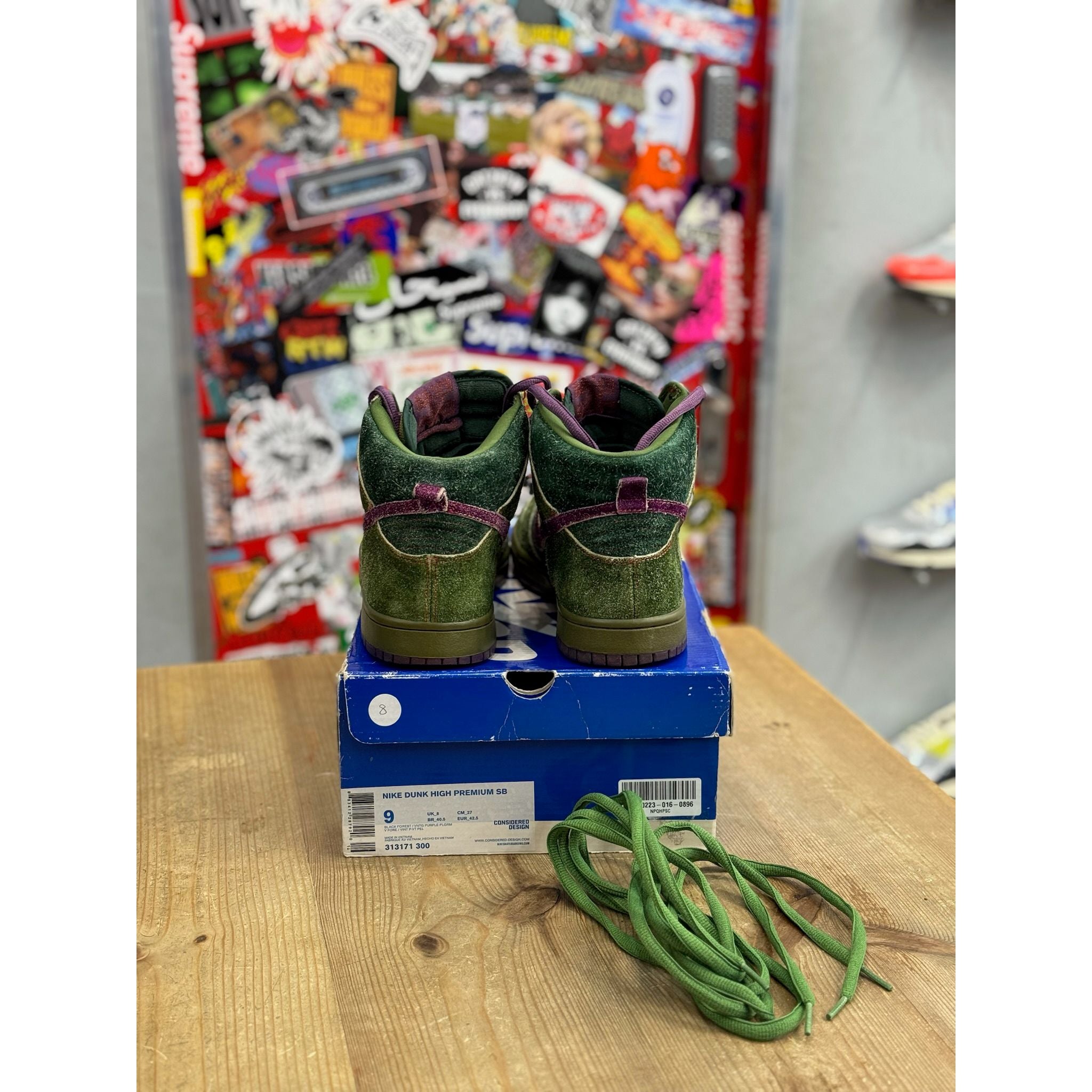 Nike SB Dunk High Skunk 420 UK 8 | Nike | KershKicks