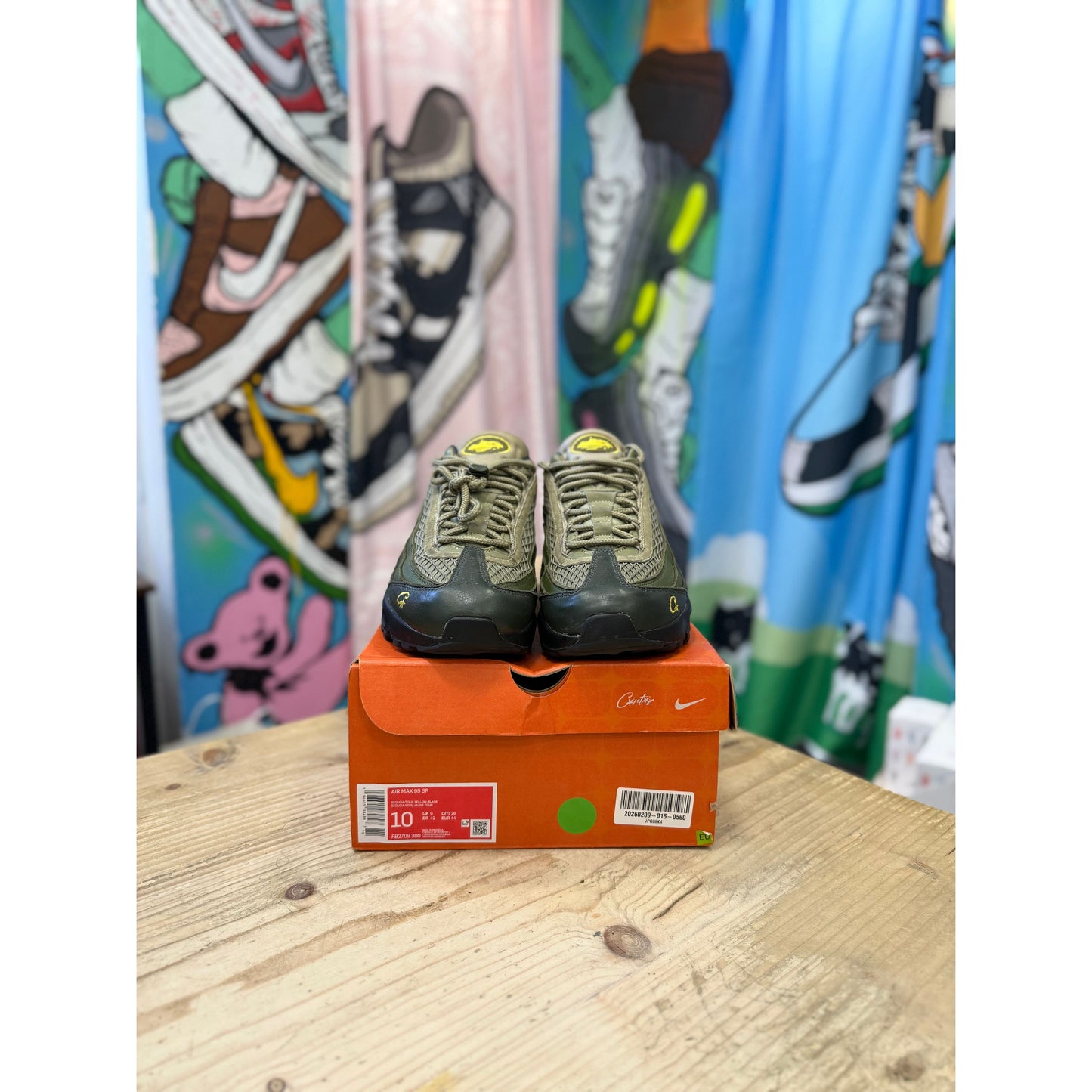 Nike Air Max 95 SP Corteiz Gutta Green UK 9