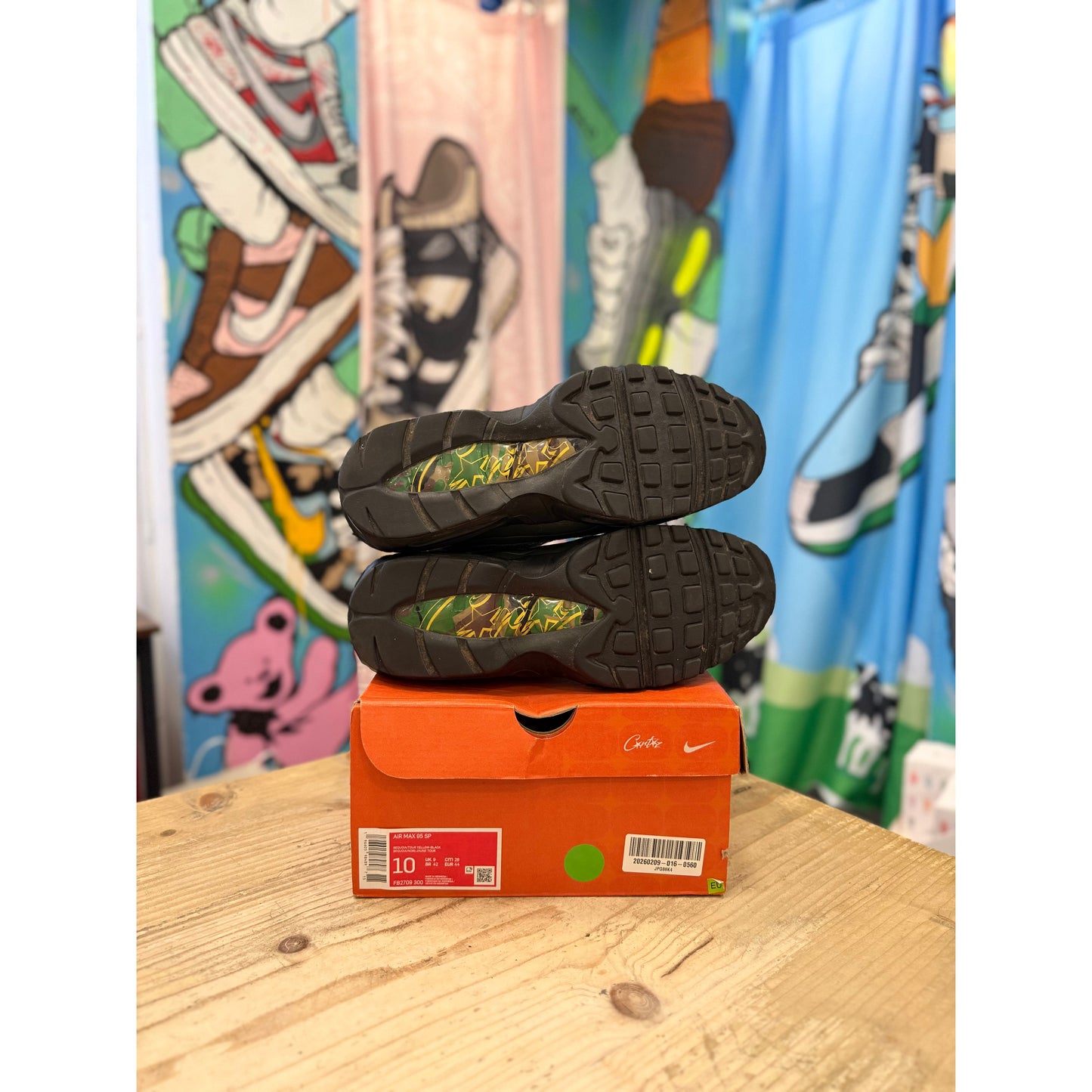 Nike Air Max 95 SP Corteiz Gutta Green UK 9