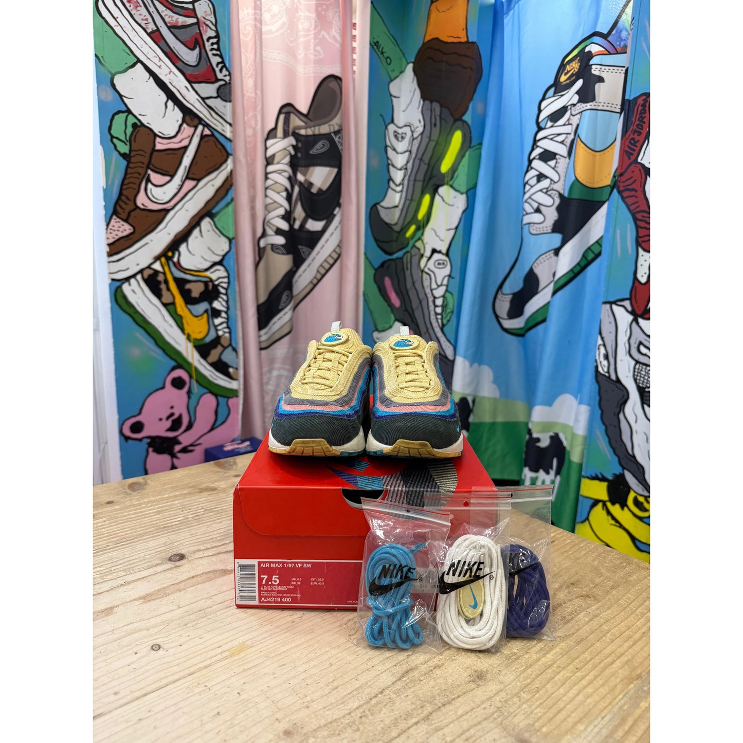 Nike Air Max 1/97 Sean Wotherspoon UK 6.5