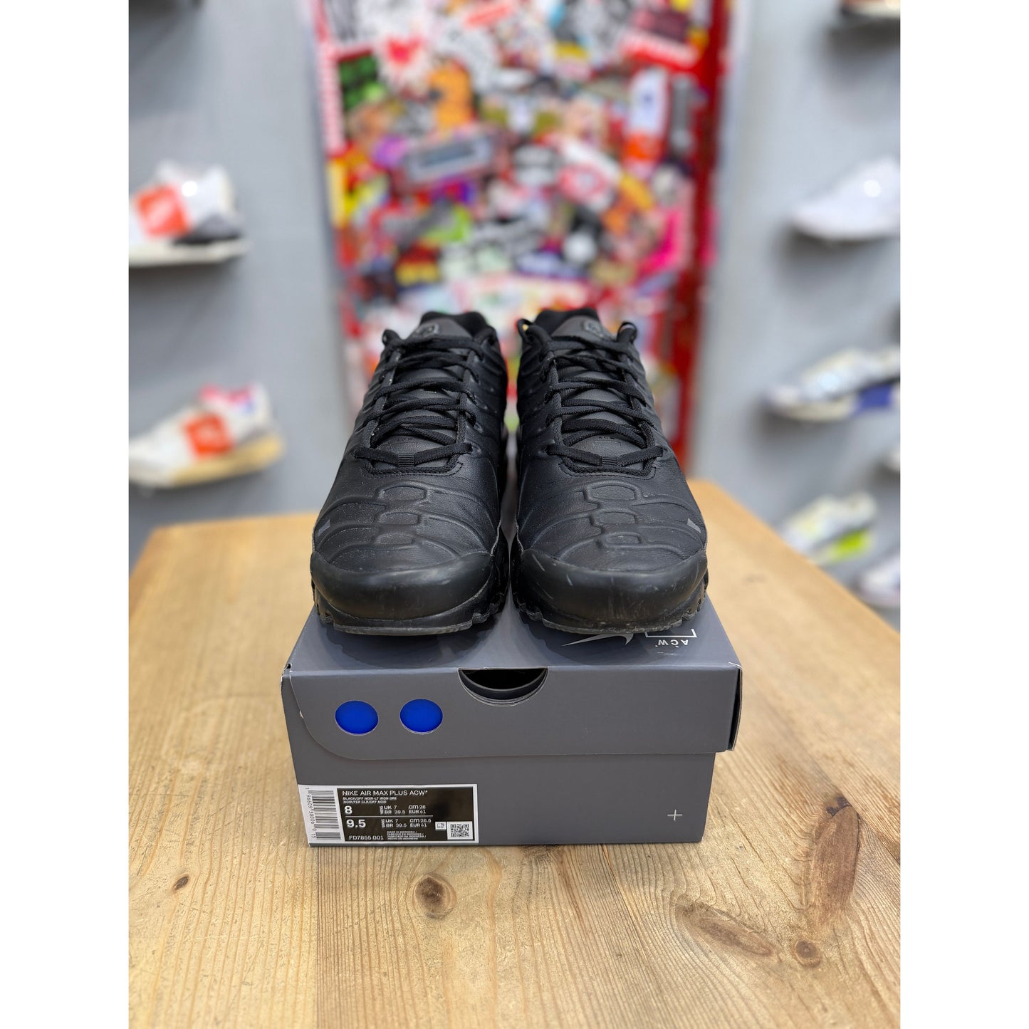 Nike Air Max Plus A-COLD-WALL Black UK 7