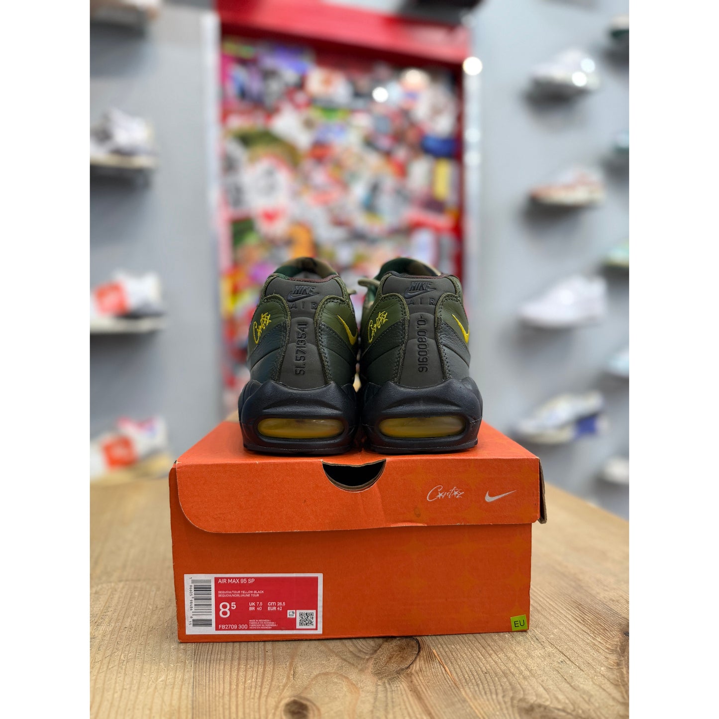 Nike Air Max 95 SP Corteiz Gutta Green UK7.5