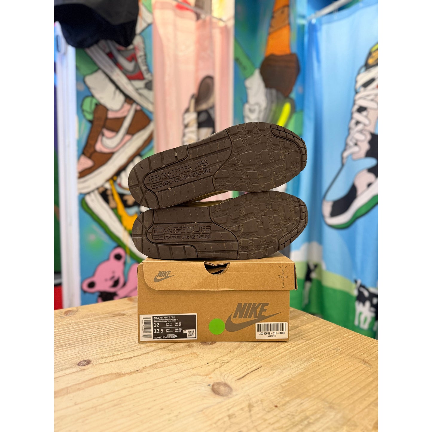 Air Max 1 Travis Scott Baroque Brown UK11