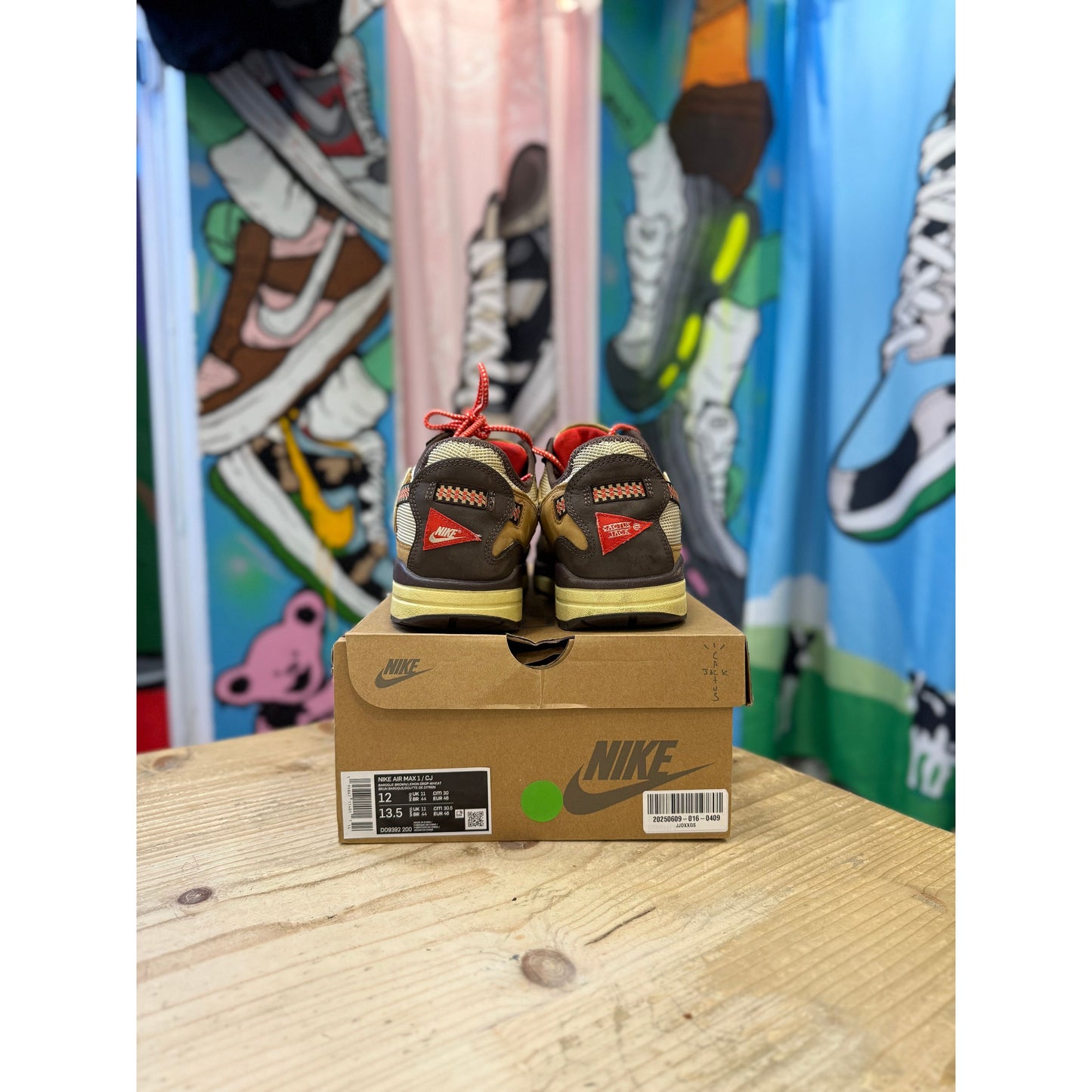 Air Max 1 Travis Scott Baroque Brown UK11