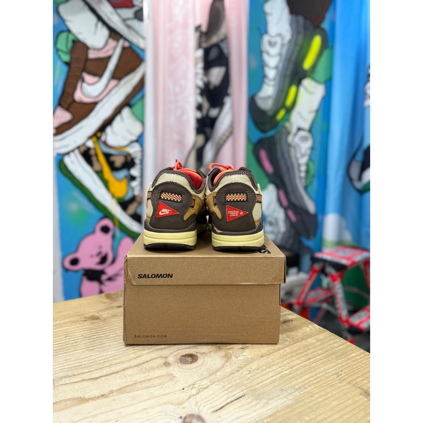Air Max 1 Travis Scott Baroque Brown UK8.5
