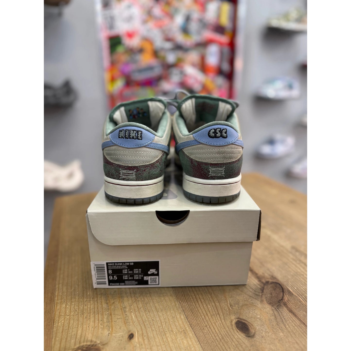 Nike SB Dunk Low Crenshaw Skate Club UK 7
