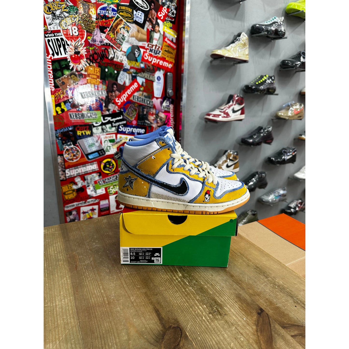 Nike SB Dunk High Carpet Company UK 7.5 Nike KershKicks