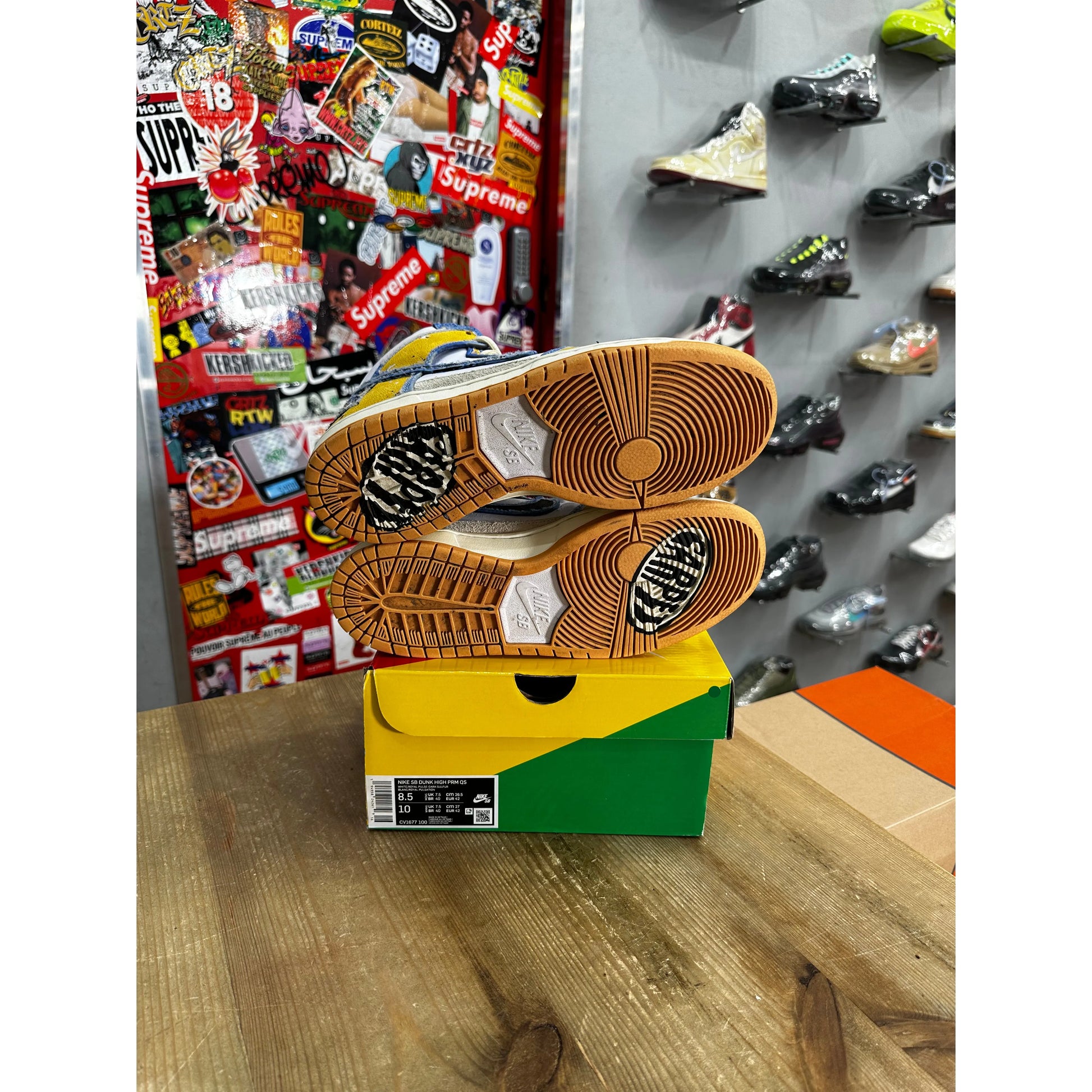 Nike SB Dunk High Carpet Company UK 7.5 Nike KershKicks