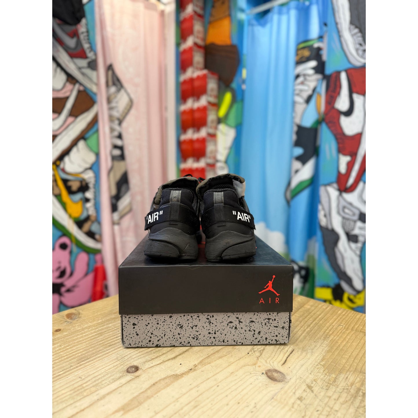 Nike Presto Off White Black UK9