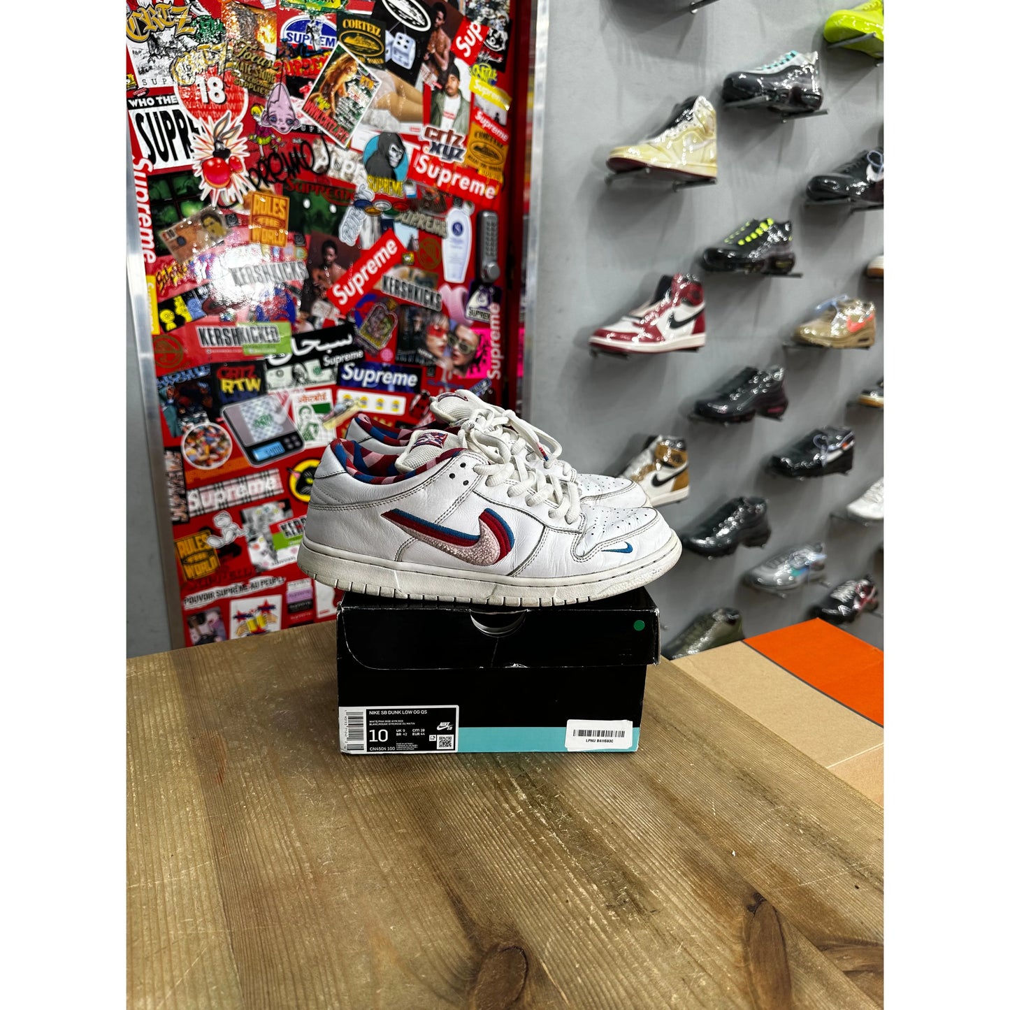 Nike SB Dunk Low OG QS parra 2019 UK 9 Nike KershKicks