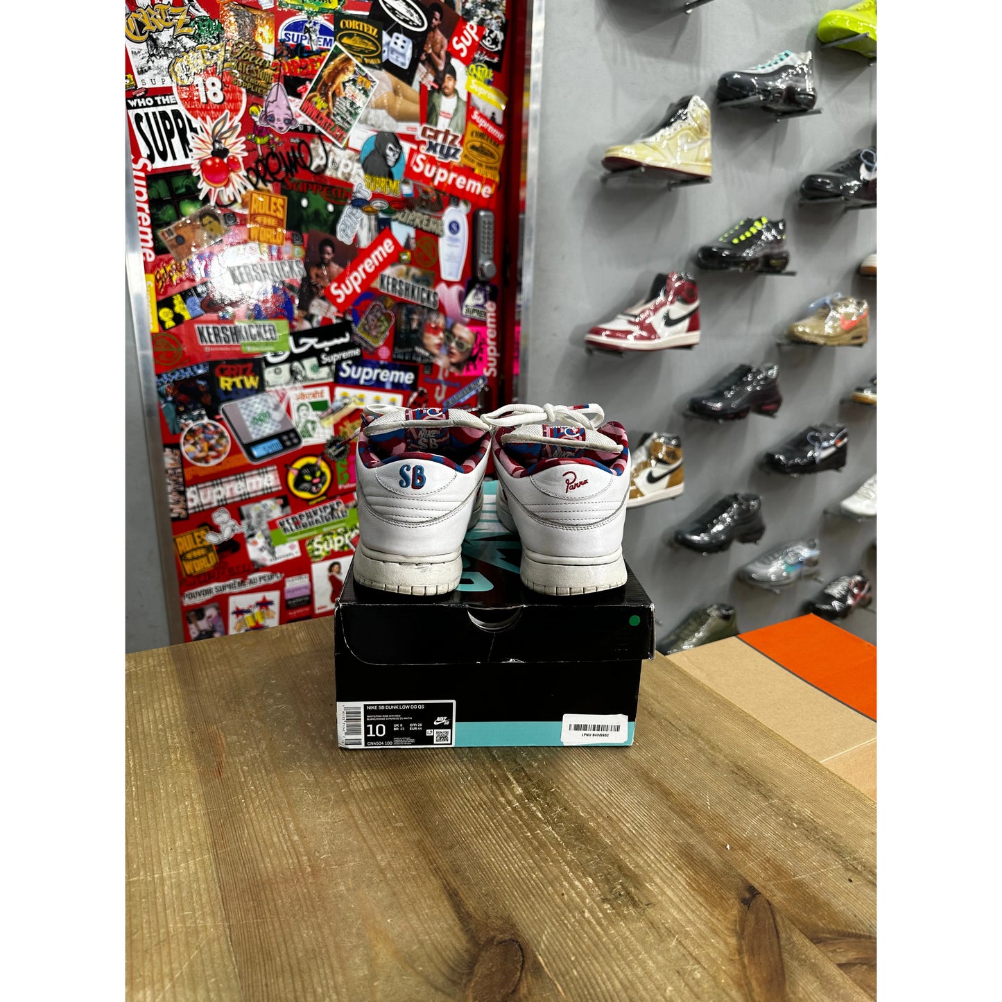 Nike SB Dunk Low OG QS parra 2019 UK 9 Nike KershKicks