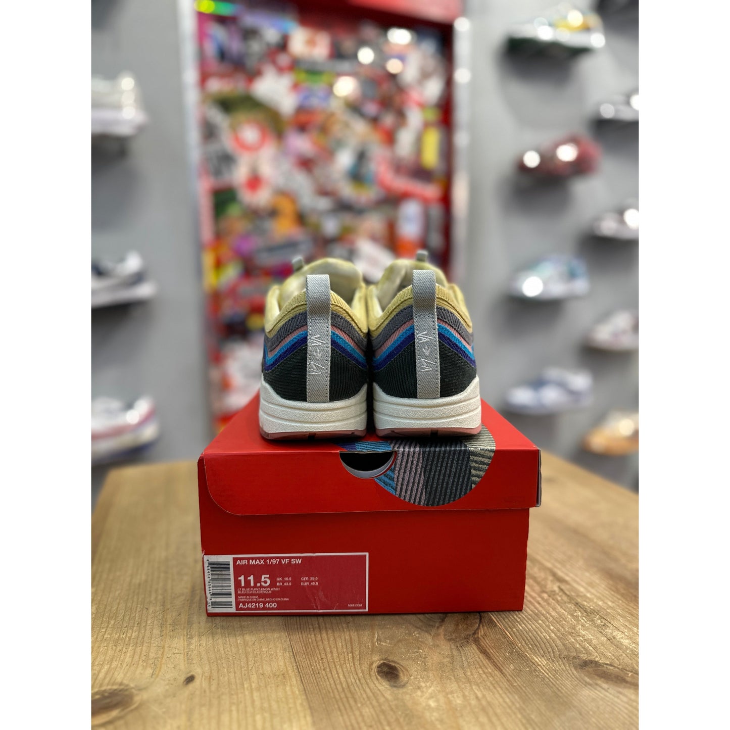 Nike Air Max 1/97 Sean Wotherspoon (Extra Lace Set Only) UK 10.5