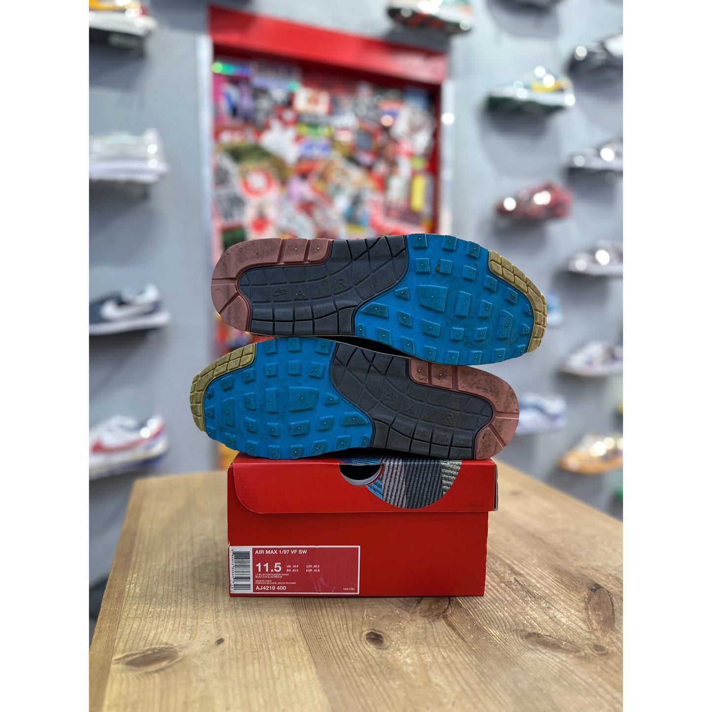 Nike Air Max 1/97 Sean Wotherspoon (Extra Lace Set Only) UK 10.5