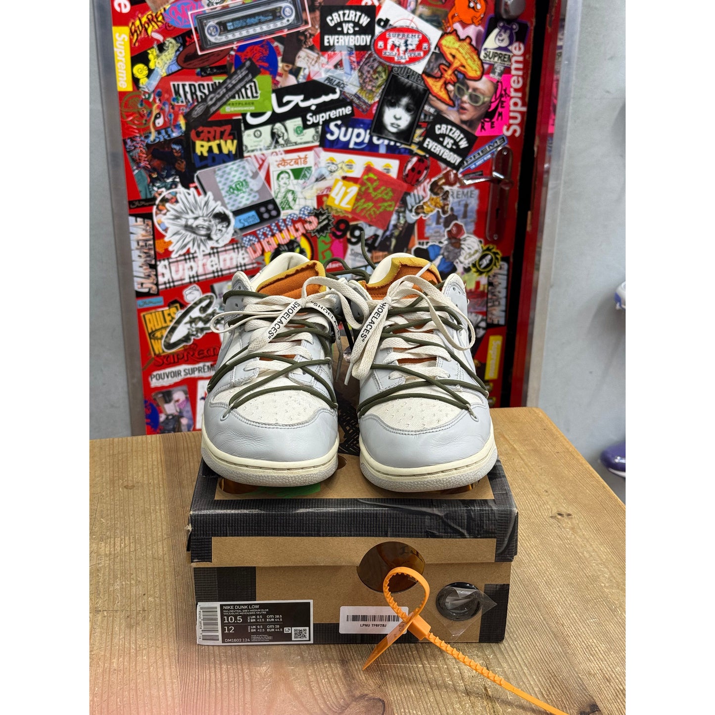 Nike Dunk Low Off-White Lot 22 UK 9.5