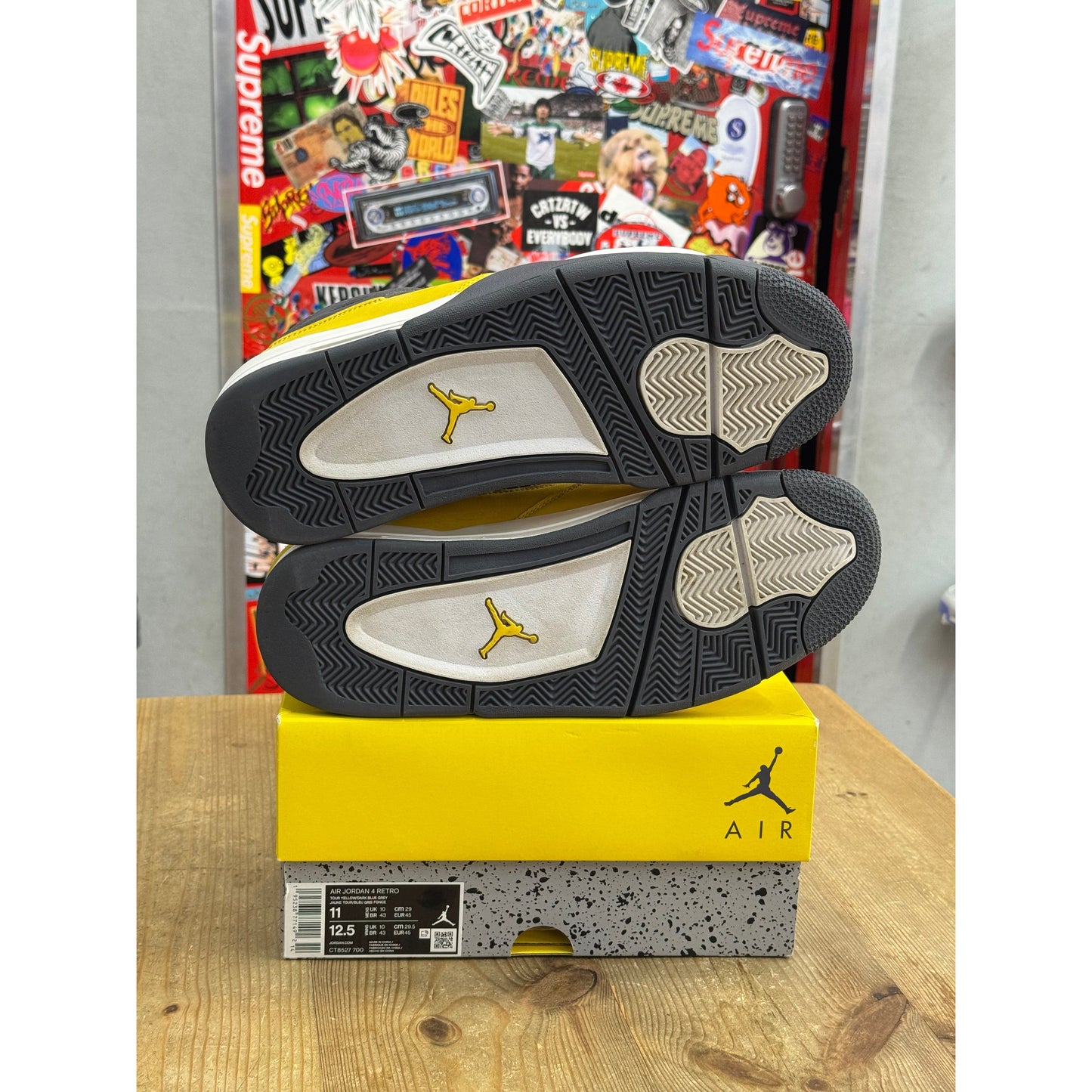 Jordan 4 Retro Lightning (2021) UK 10