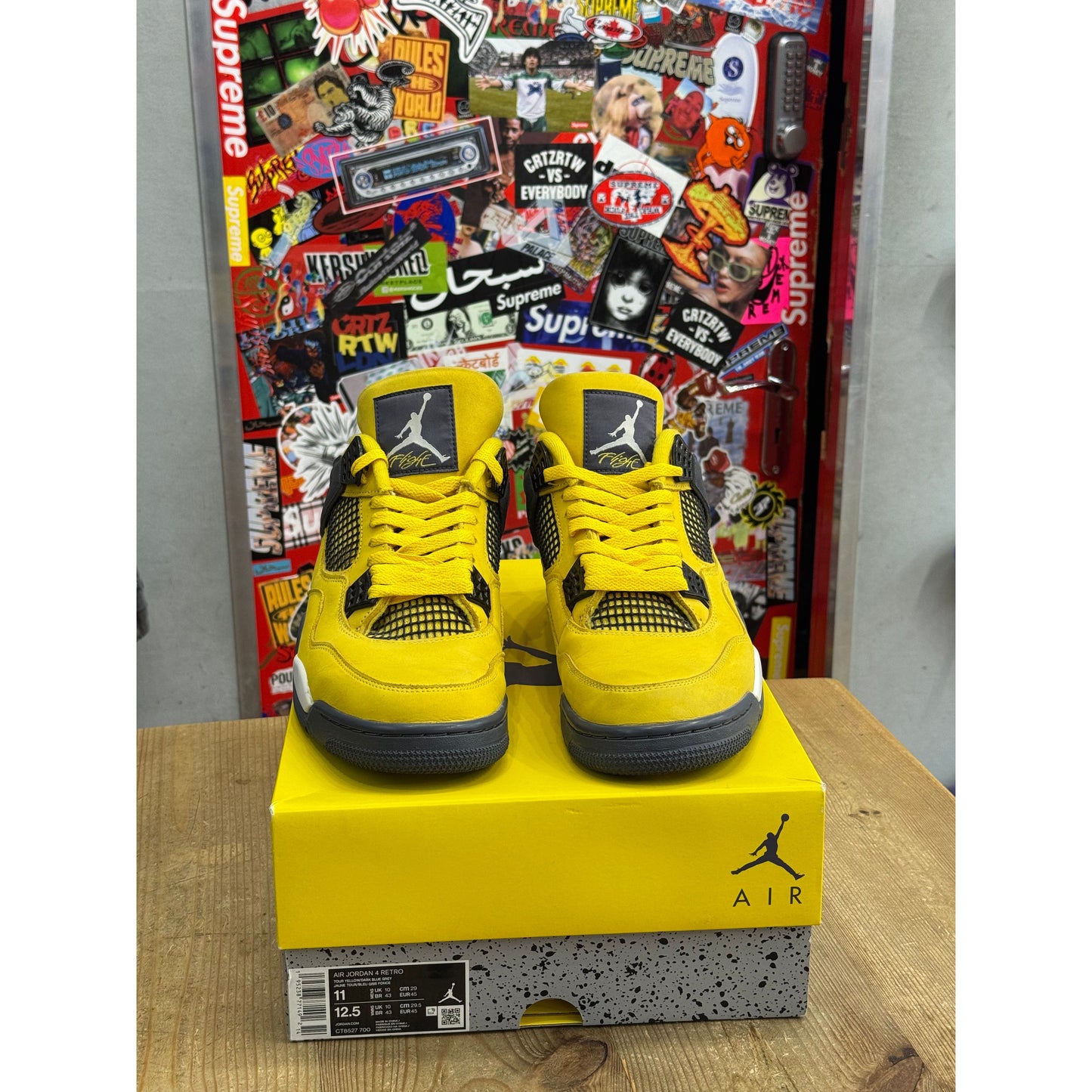 Jordan 4 Retro Lightning (2021) UK 10