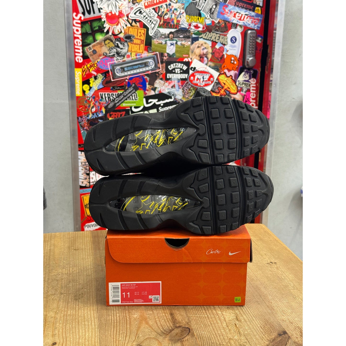 Nike Air Max 95 Corteiz Honey Black UK 10.