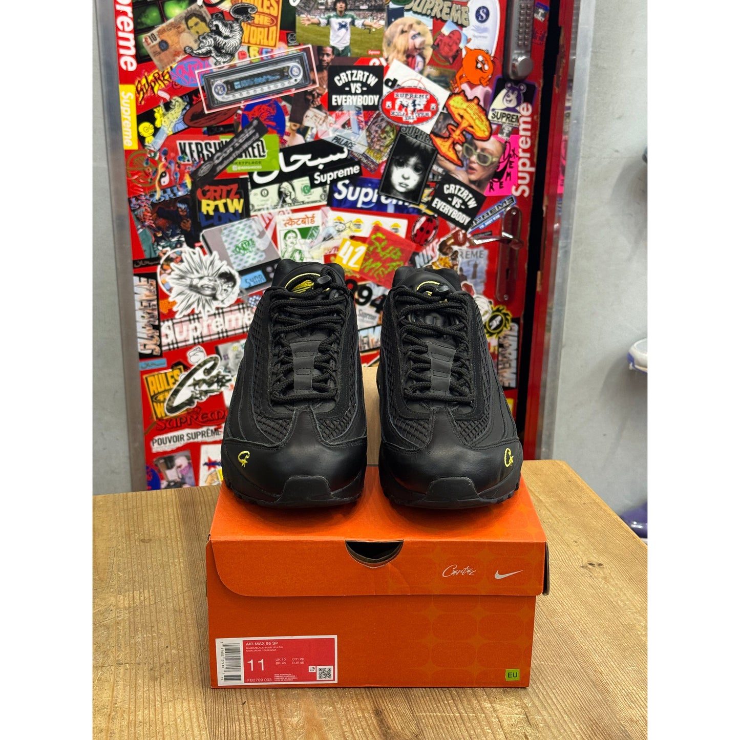 Nike Air Max 95 Corteiz Honey Black UK 10.