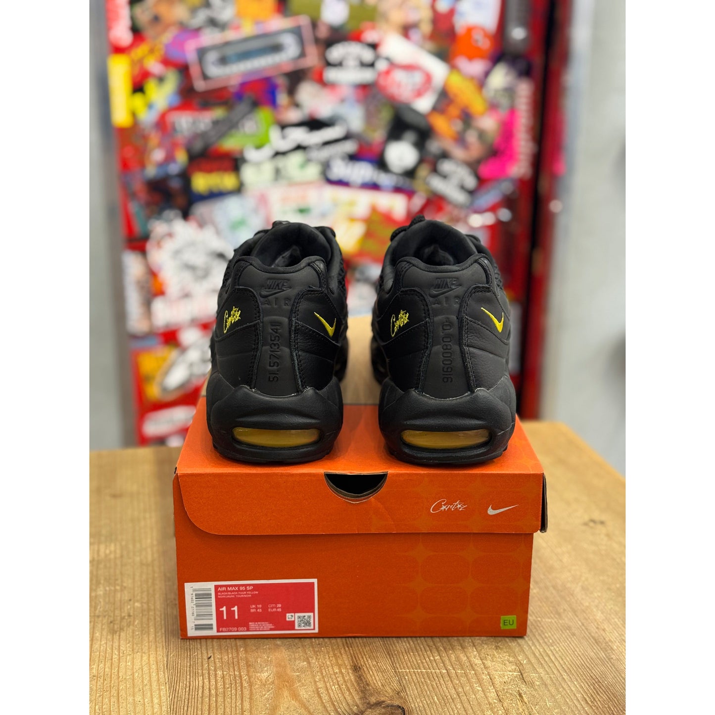 Nike Air Max 95 Corteiz Honey Black UK 10.