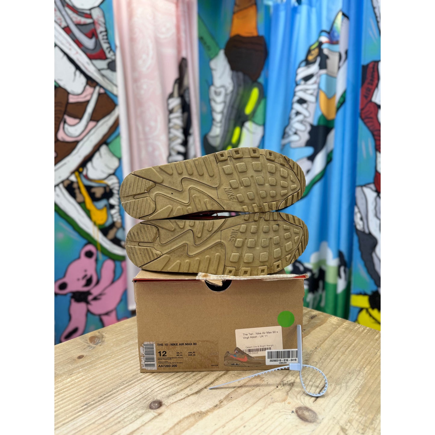 Nike Air Max 90 Off White Desert Ore UK 11