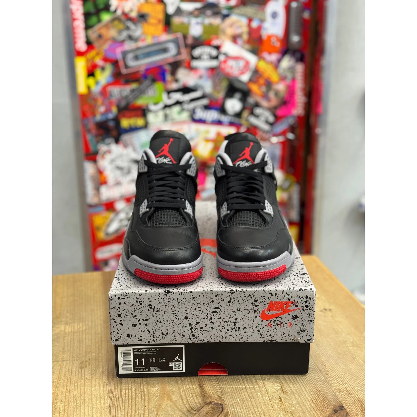 Jordan 4 Retro Bred Reimagined UK 10