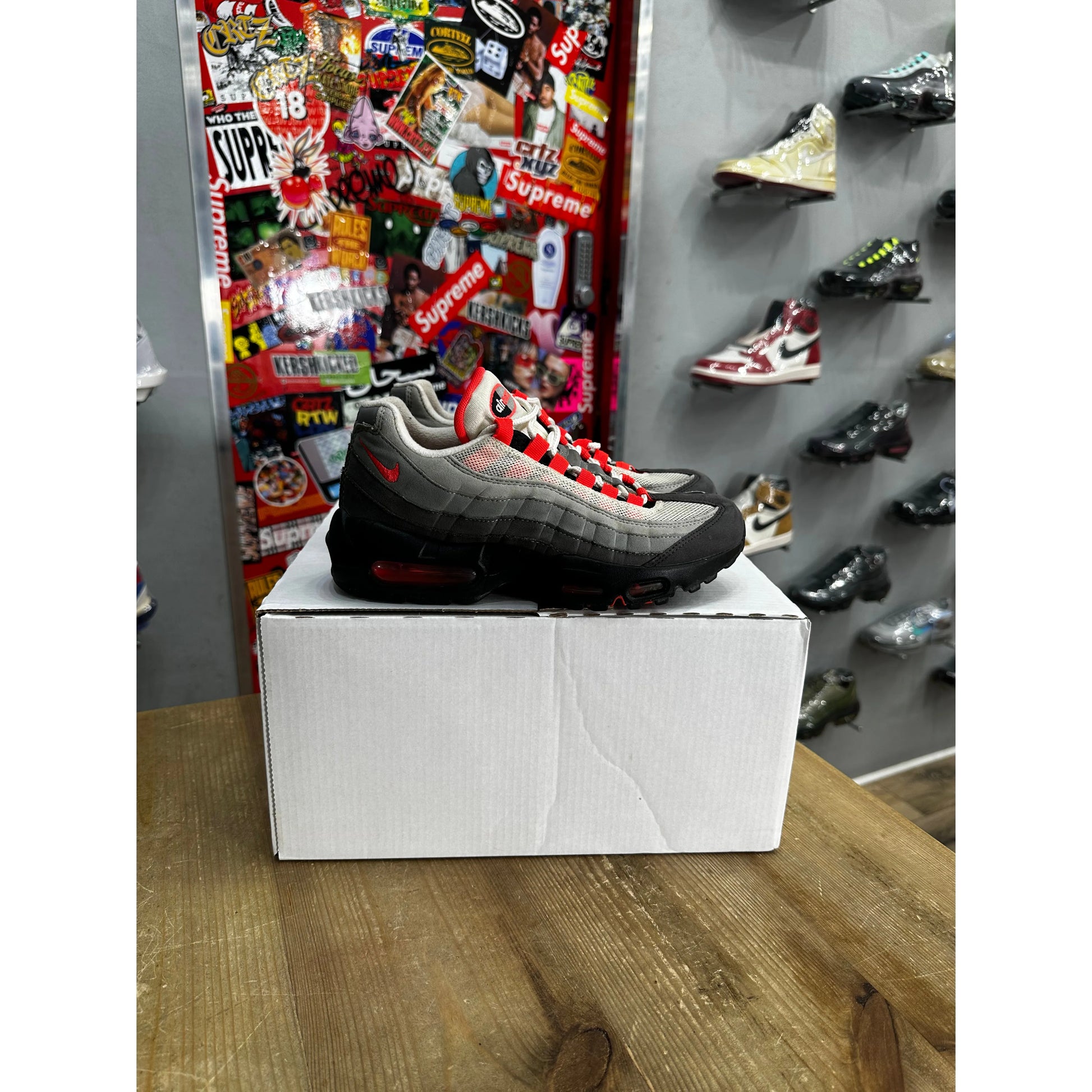 Air max 95 red top solar